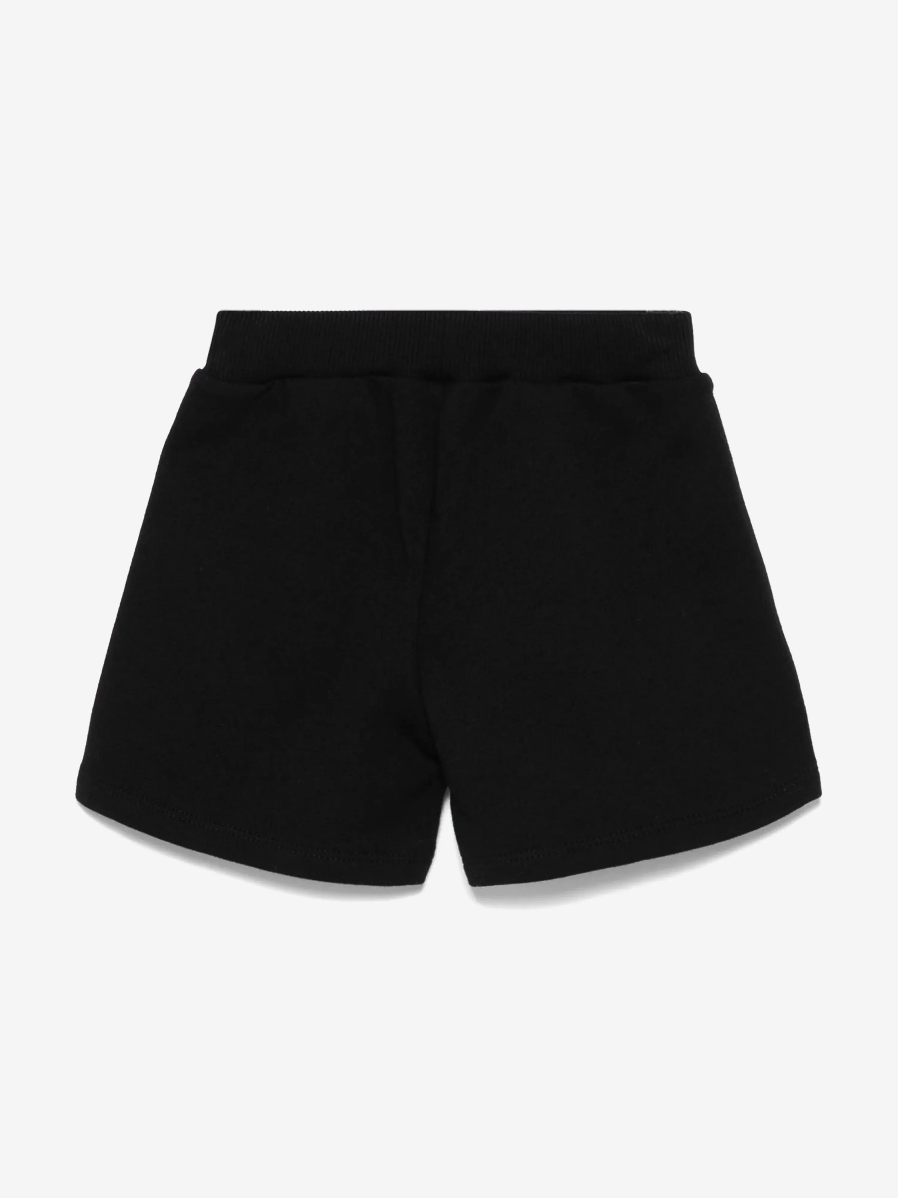 Balmain Baby Boys Logo Shorts in Schwarz