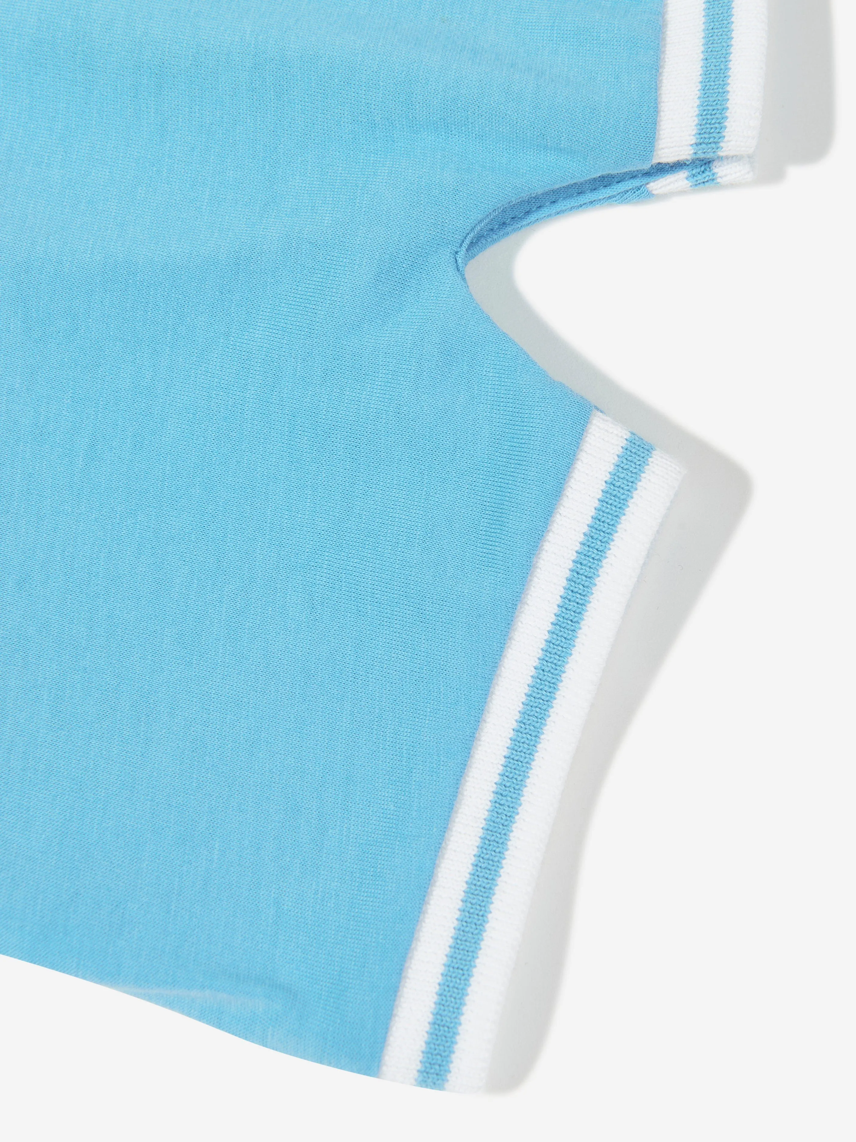 Balmain Baby Boys Polo-Strampler in Blau