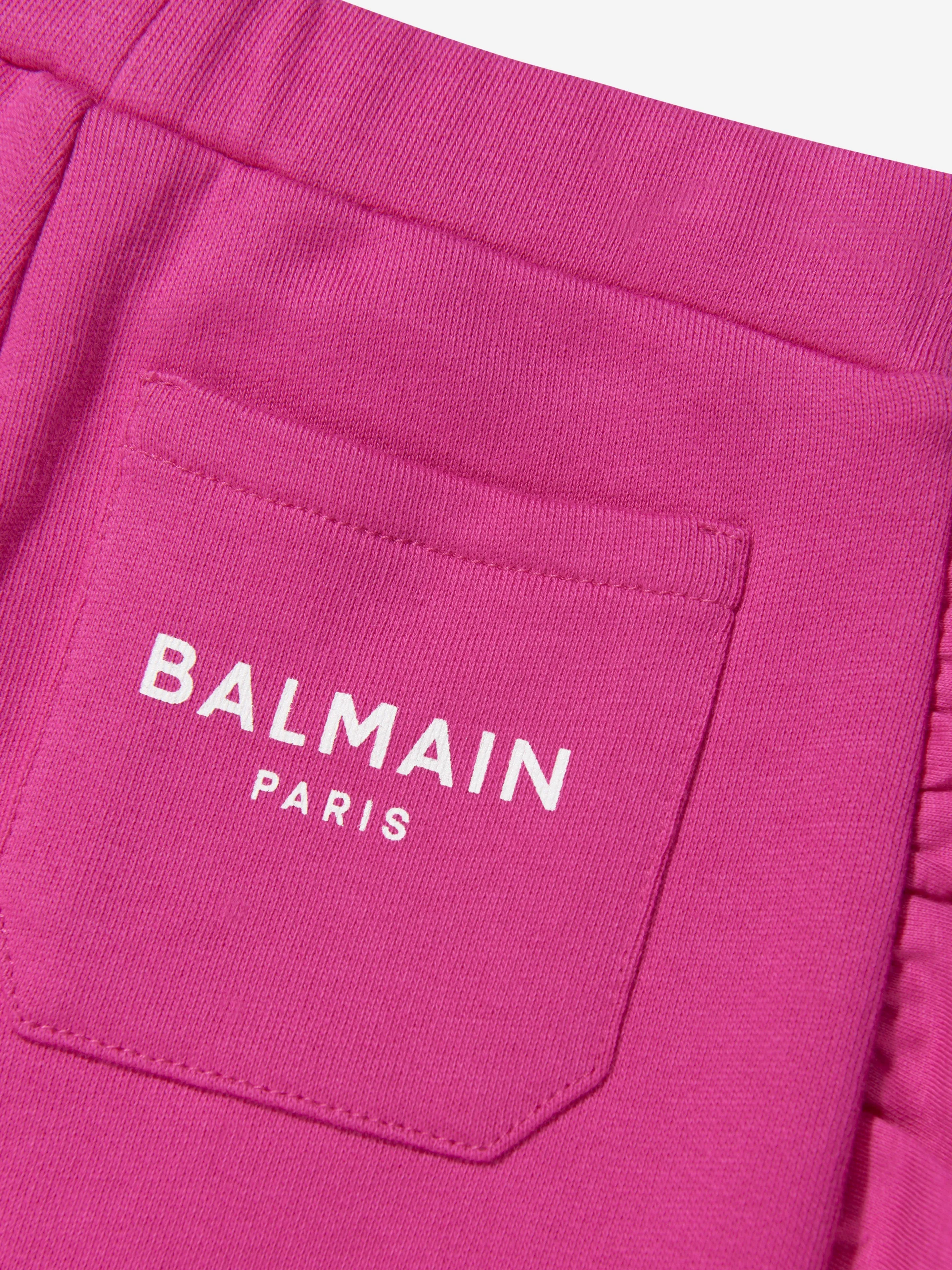 Balmain Baby Girls Rüschenbesetzte Sweatpants
