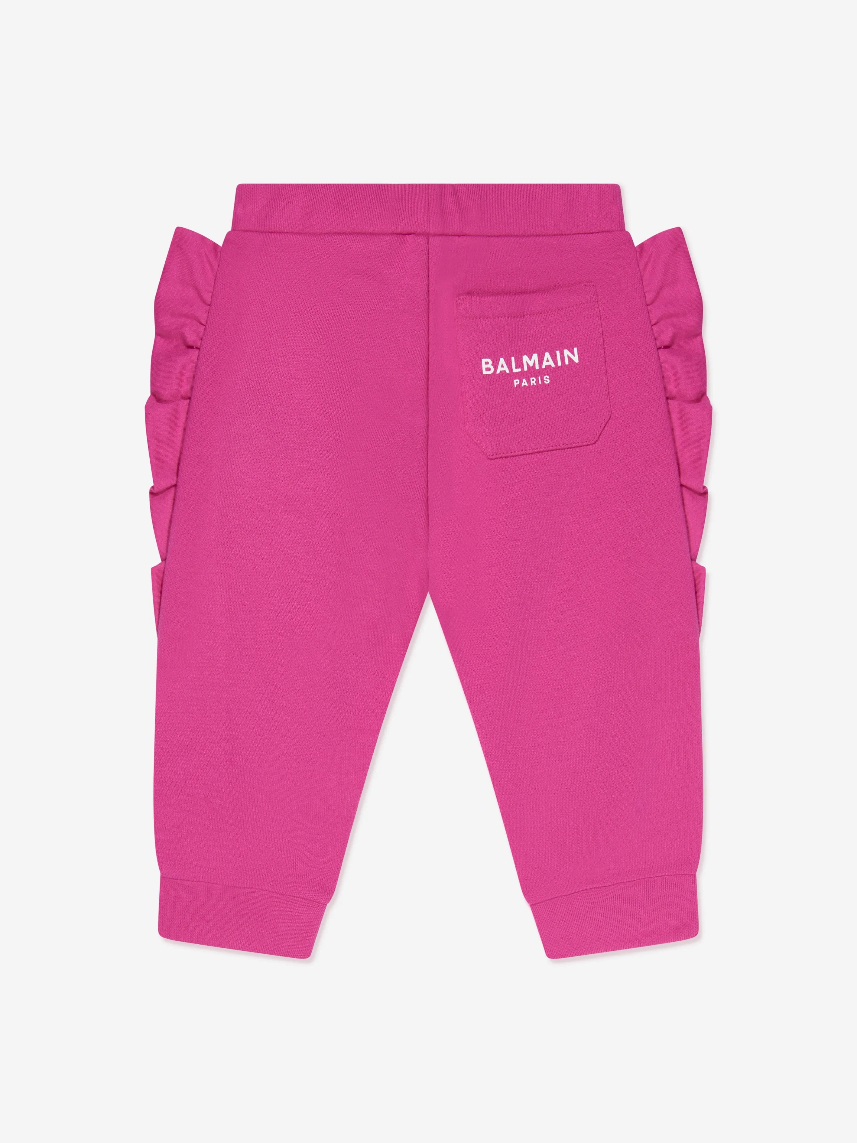 Balmain Baby Girls Rüschenbesetzte Sweatpants