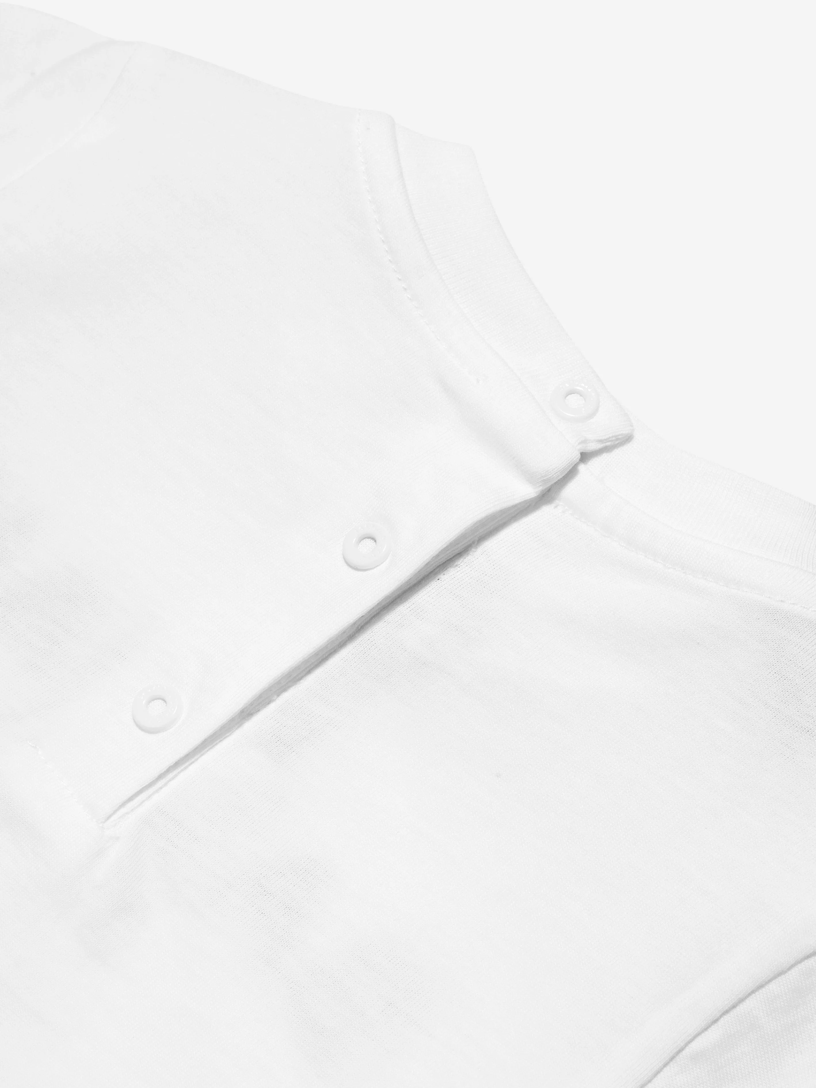 Balmain Baby Logo T-Shirt in Weiß