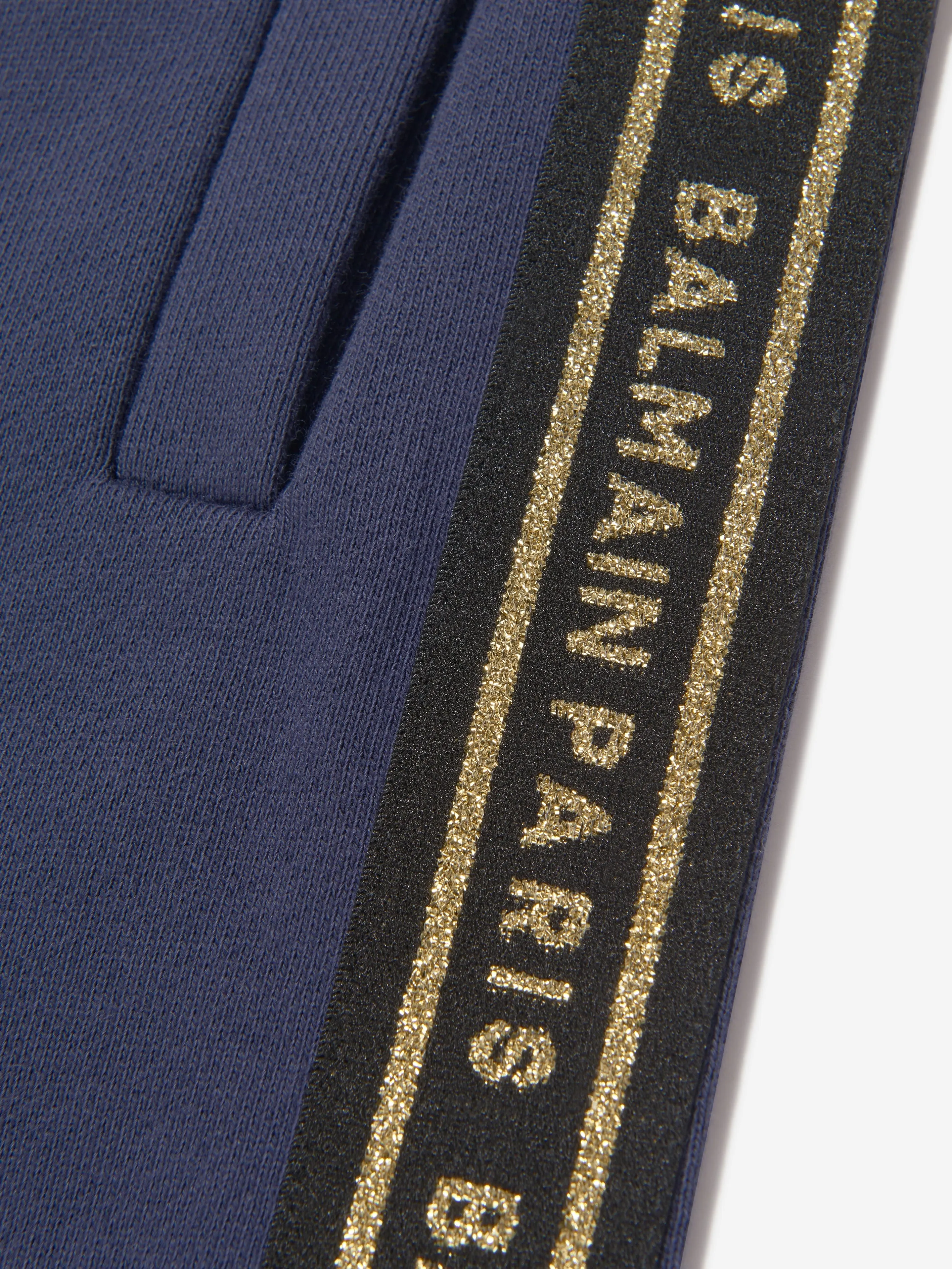 Balmain Boys Logo Joggerhose in Marineblau