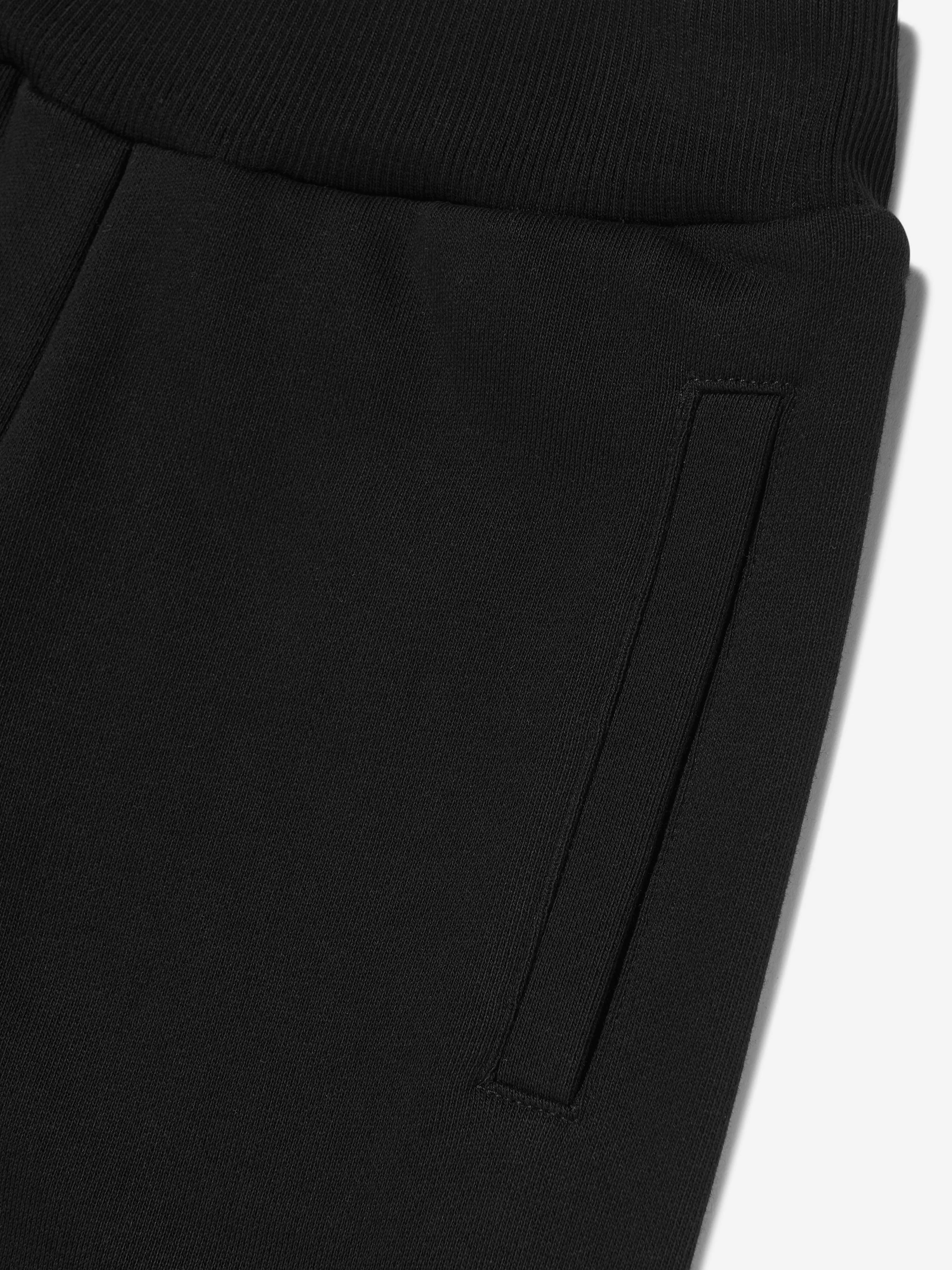 Balmain Kids Logo Jogginghose in Schwarz