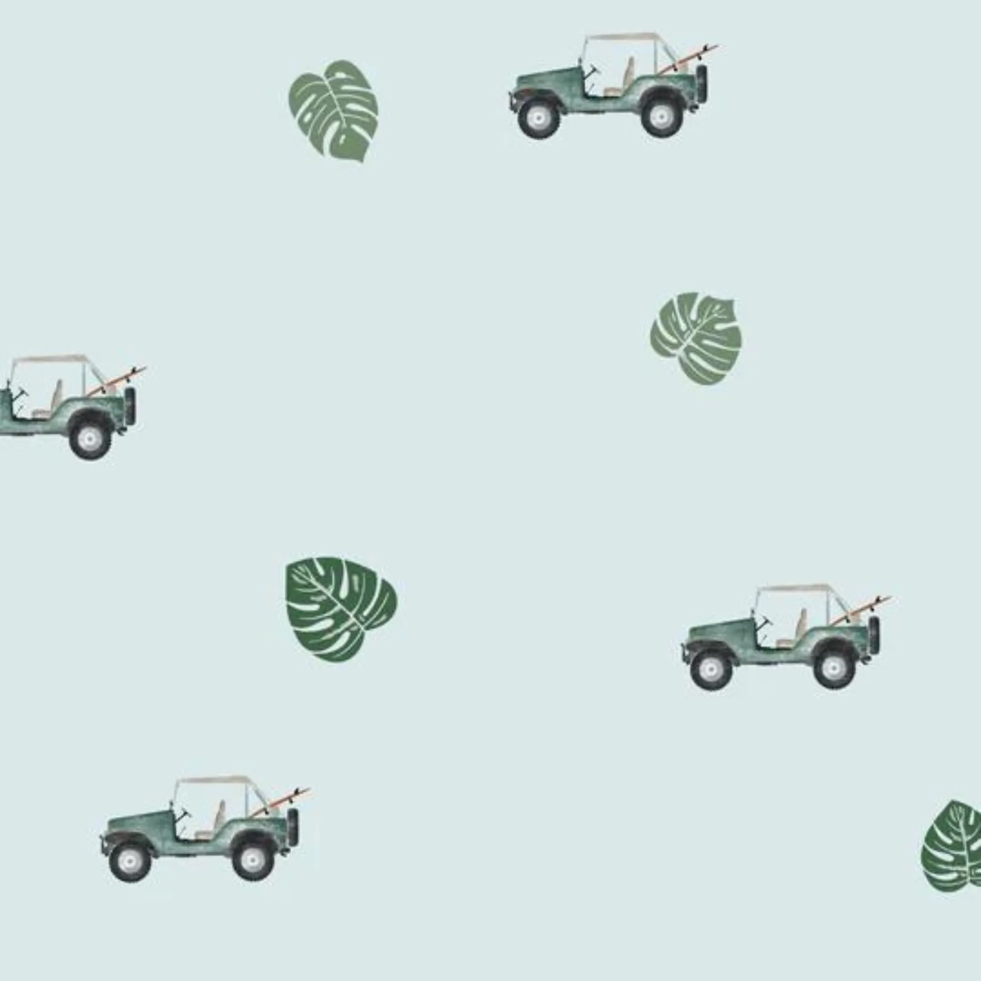 BELAN J Kurzarm-Overall - Grüner Jeep