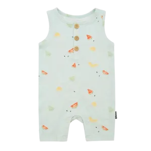 BELAN J Ärmelloser Shortall-Overall - Melonen