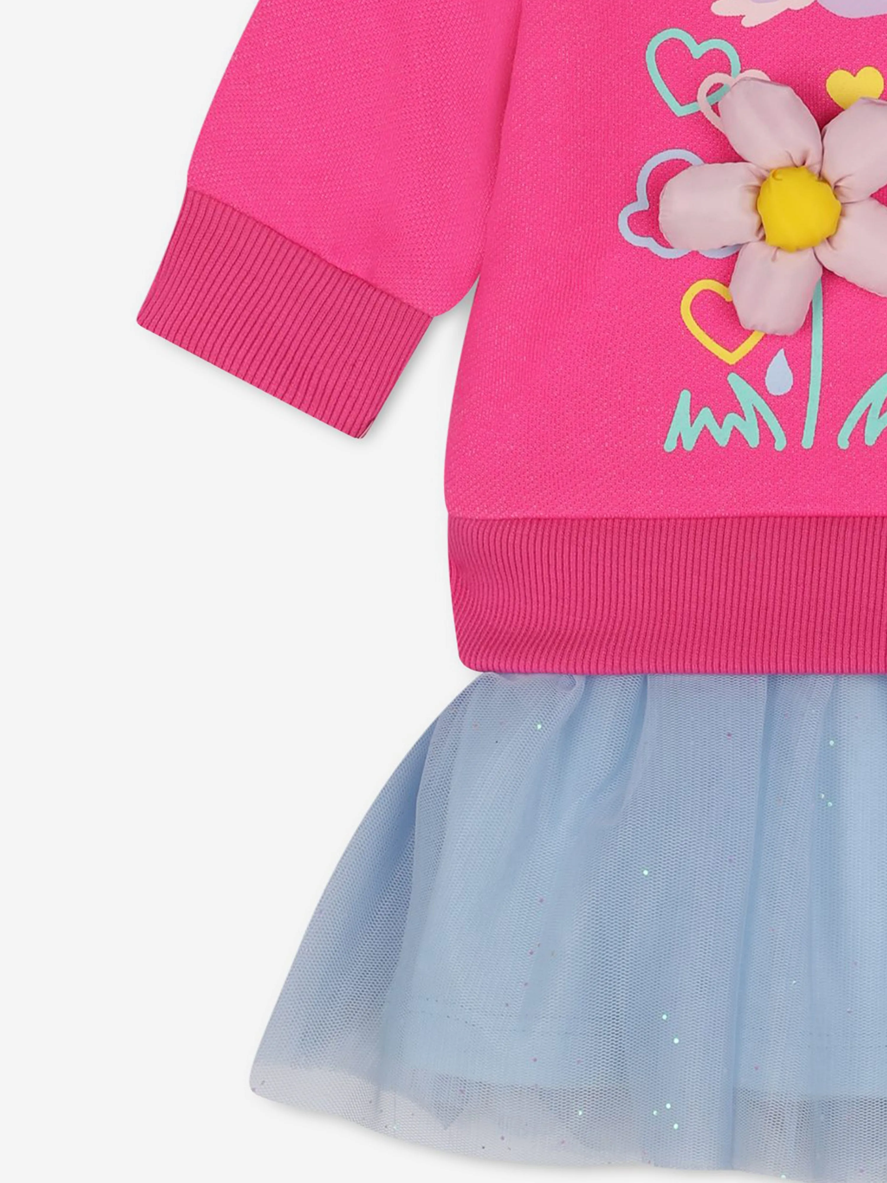 Billieblush Baby Mädchen Happy Days Strickkleid in Rosa
