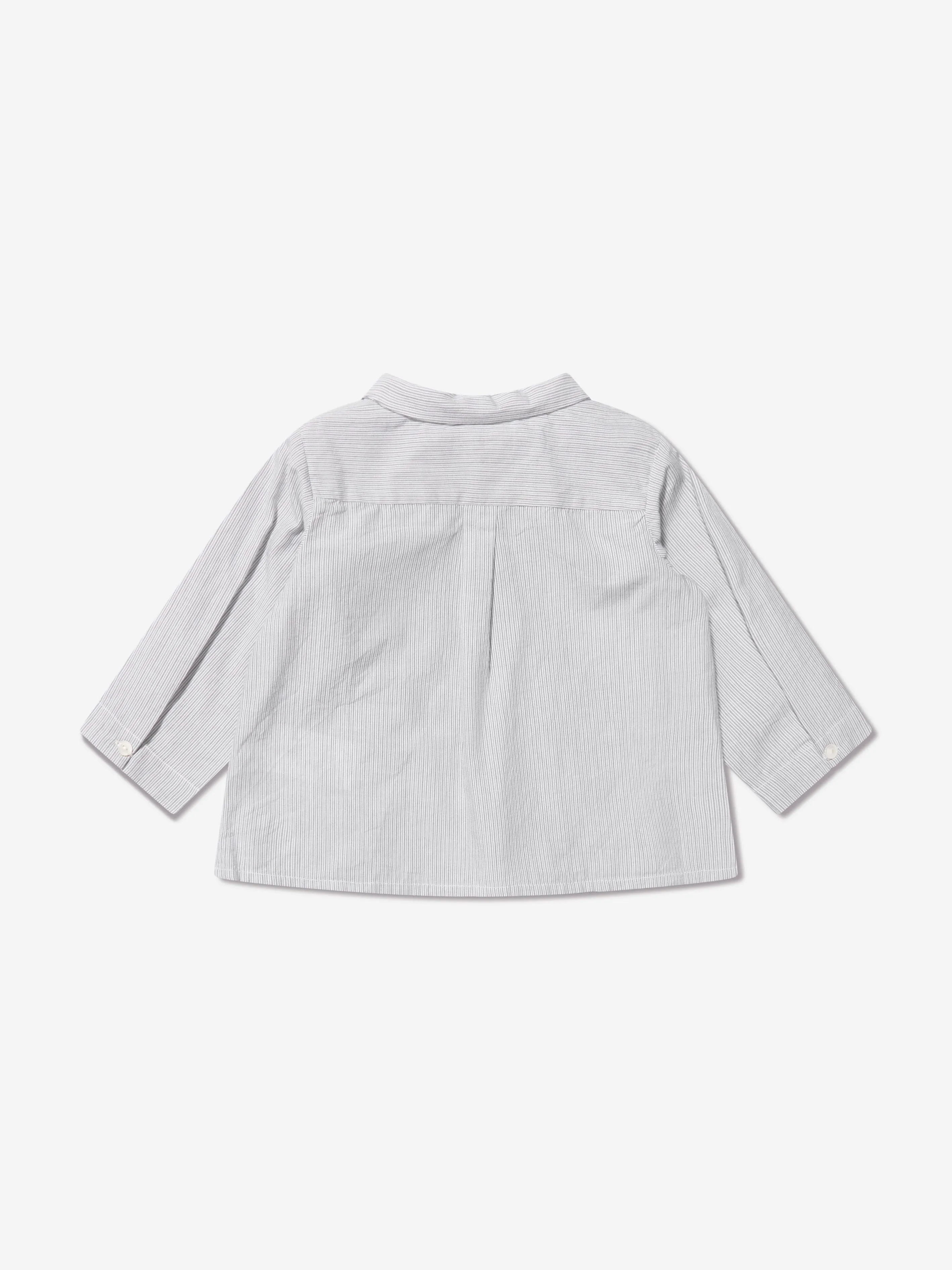 Bonpoint Baby Boys Boubou Hemd in Grau