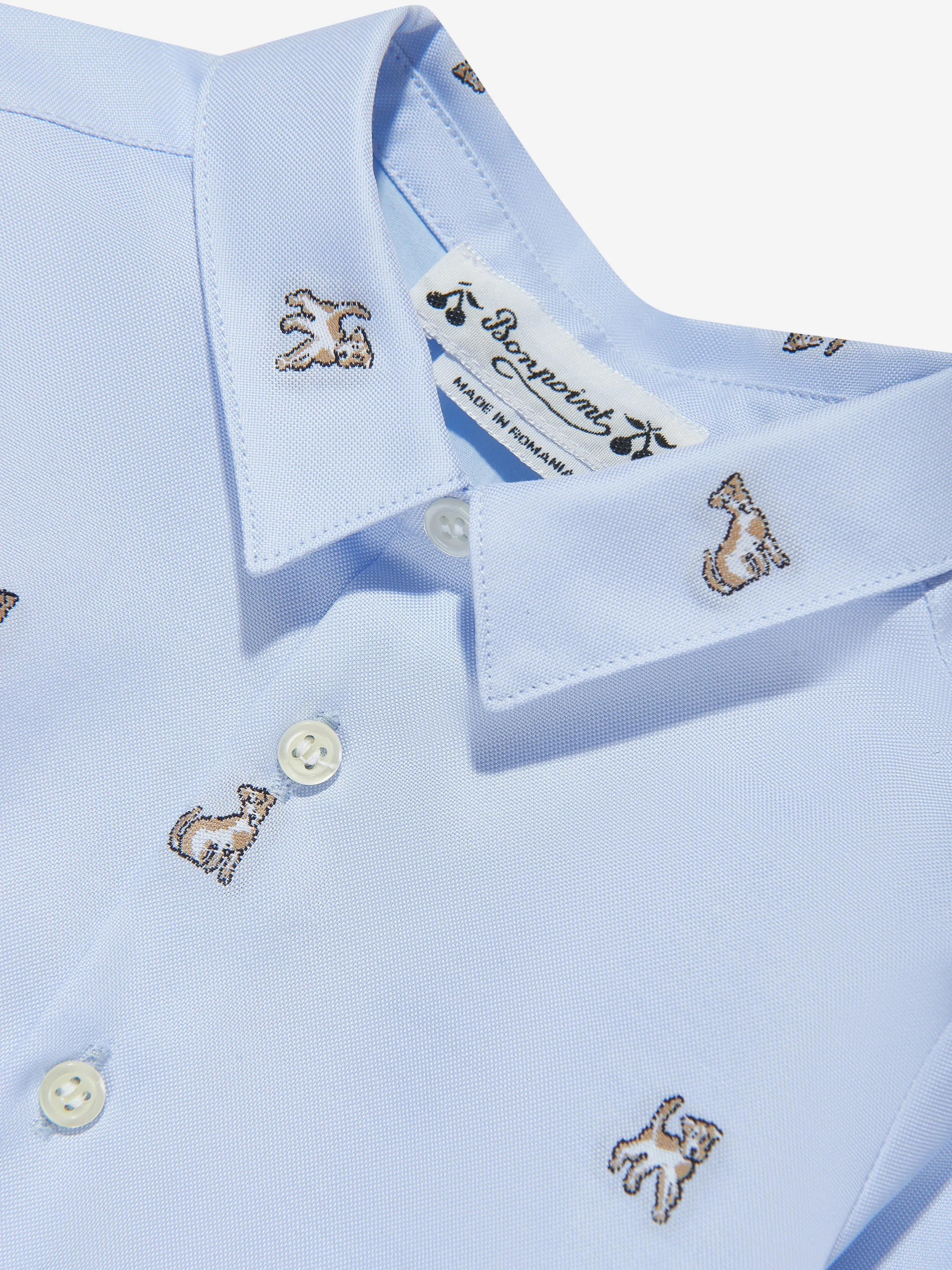 Bonpoint Baby Boys Malo Hemd in Blau