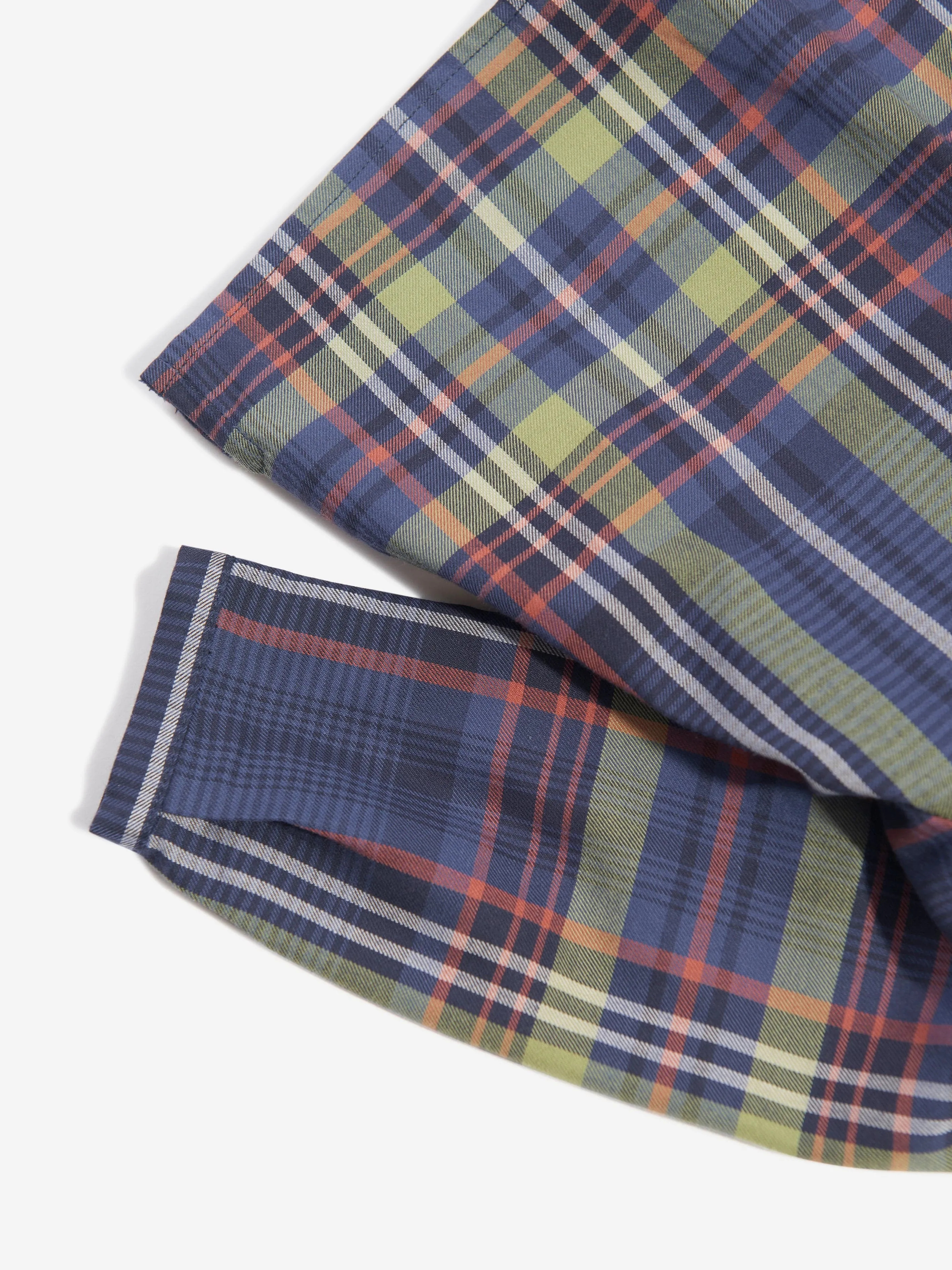 Bonpoint Baby Boys Polisson Tartan Hemd in Marineblau