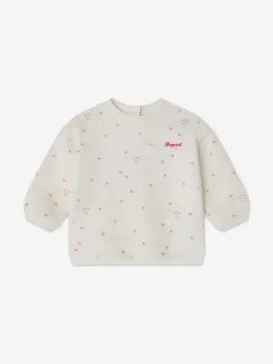 Bonpoint Baby Dady Sweatshirt in Elfenbein