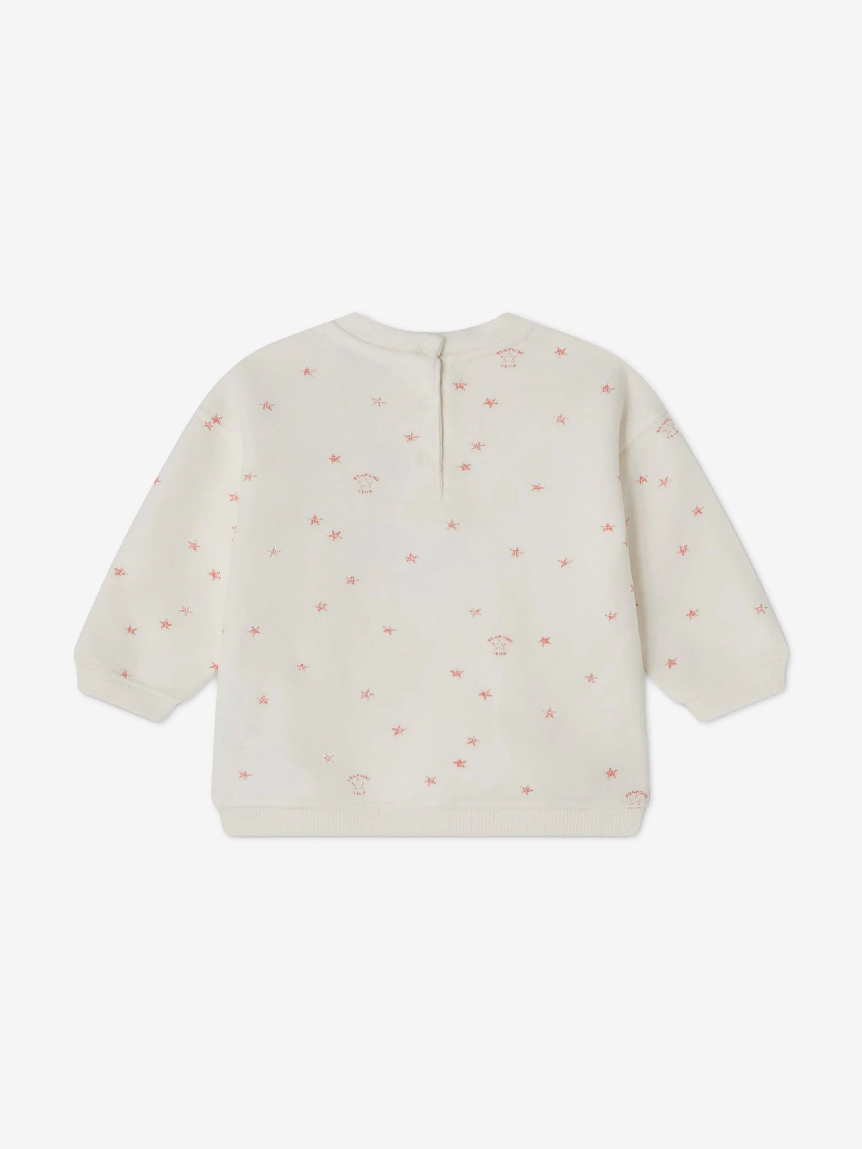 Bonpoint Baby Dady Sweatshirt in Elfenbein