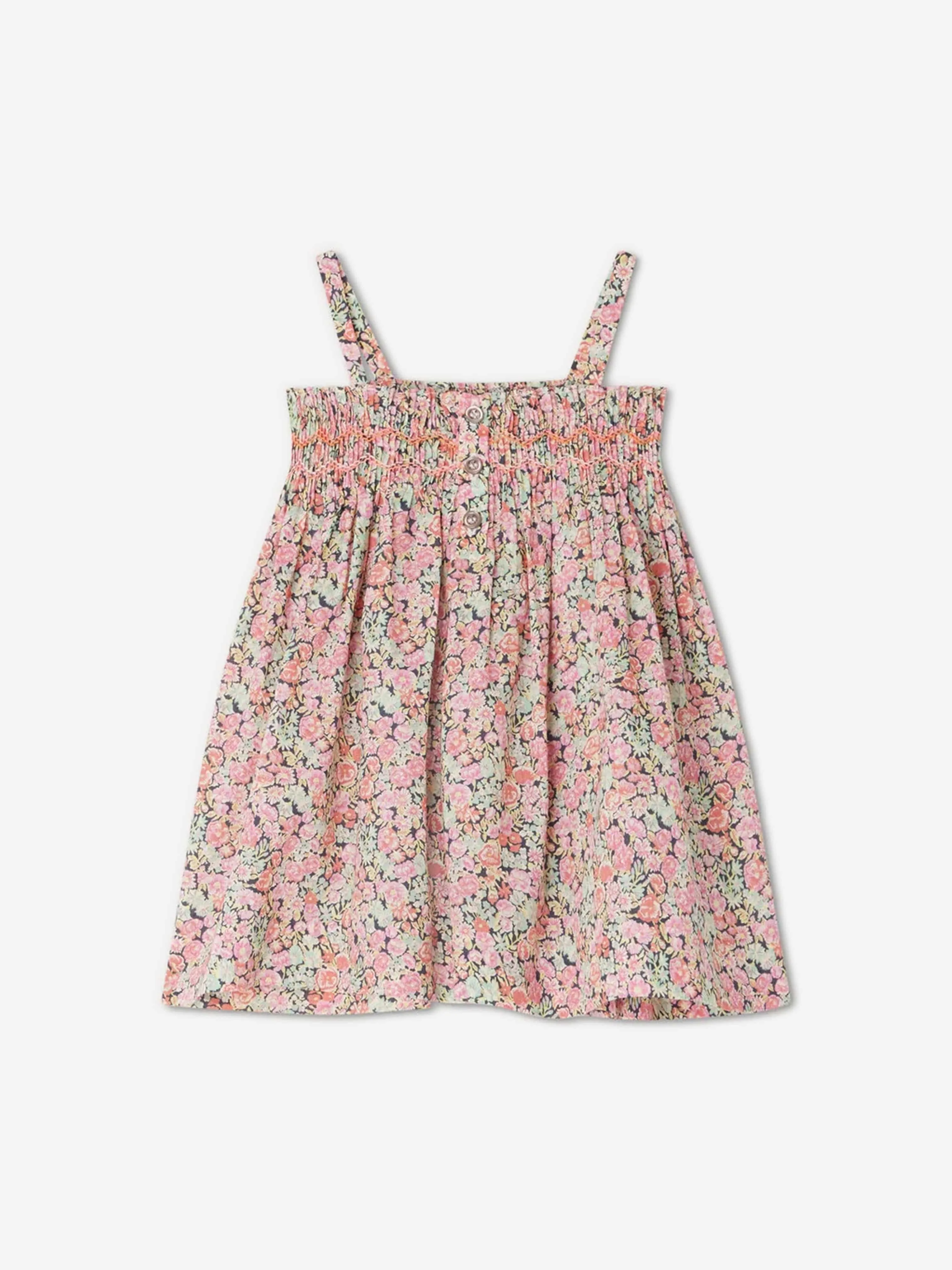 Bonpoint Baby Girls Fabricia Rüschenkleid in Mehrfarben