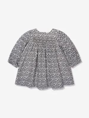 Bonpoint Baby Girls Felicie Rüschenkleid in Blau