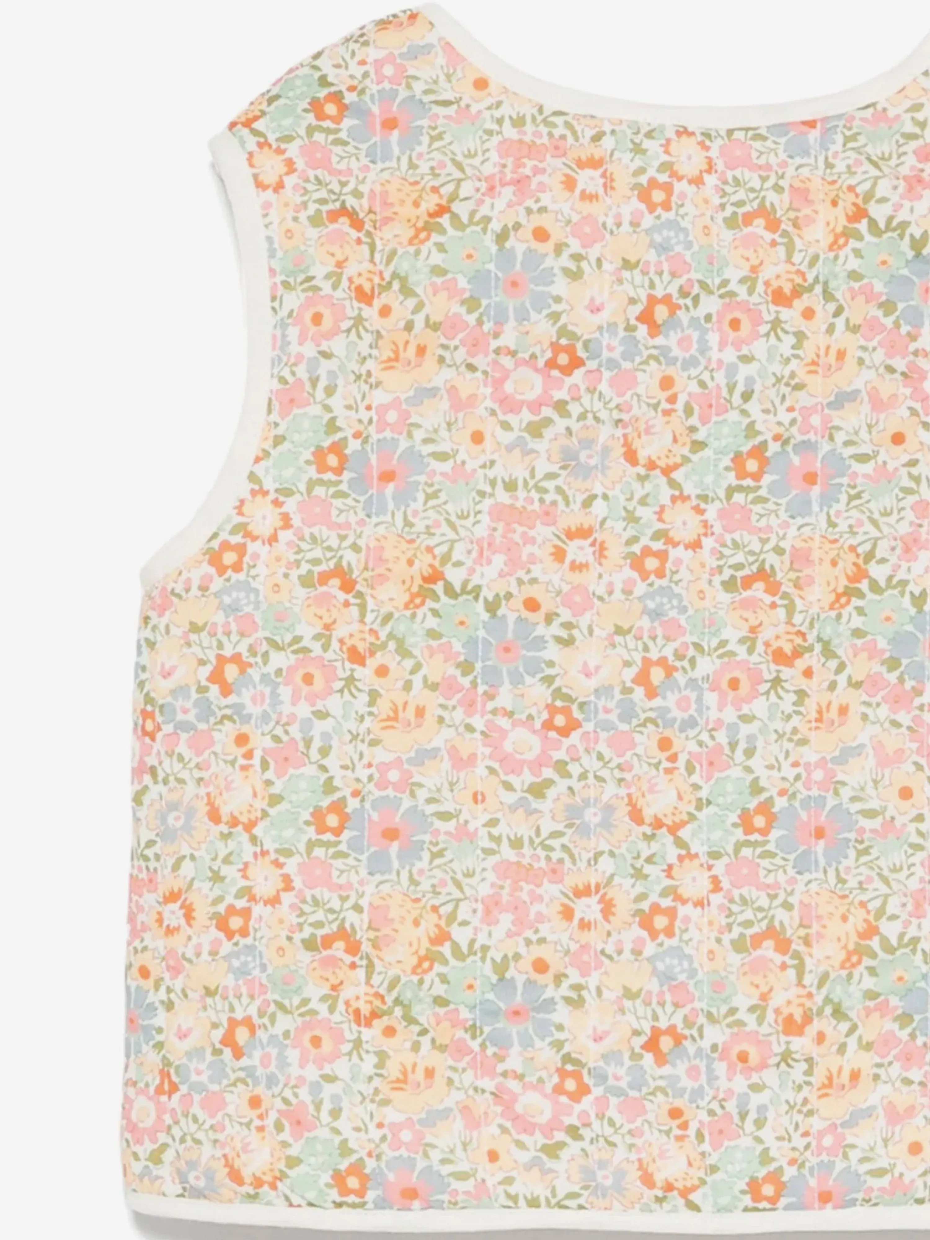 Bonpoint Baby Girls Blumen-Elicina Gilet in Mehrfarben