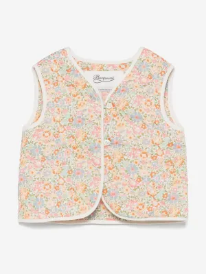 Bonpoint Baby Girls Blumen-Elicina Gilet in Mehrfarben