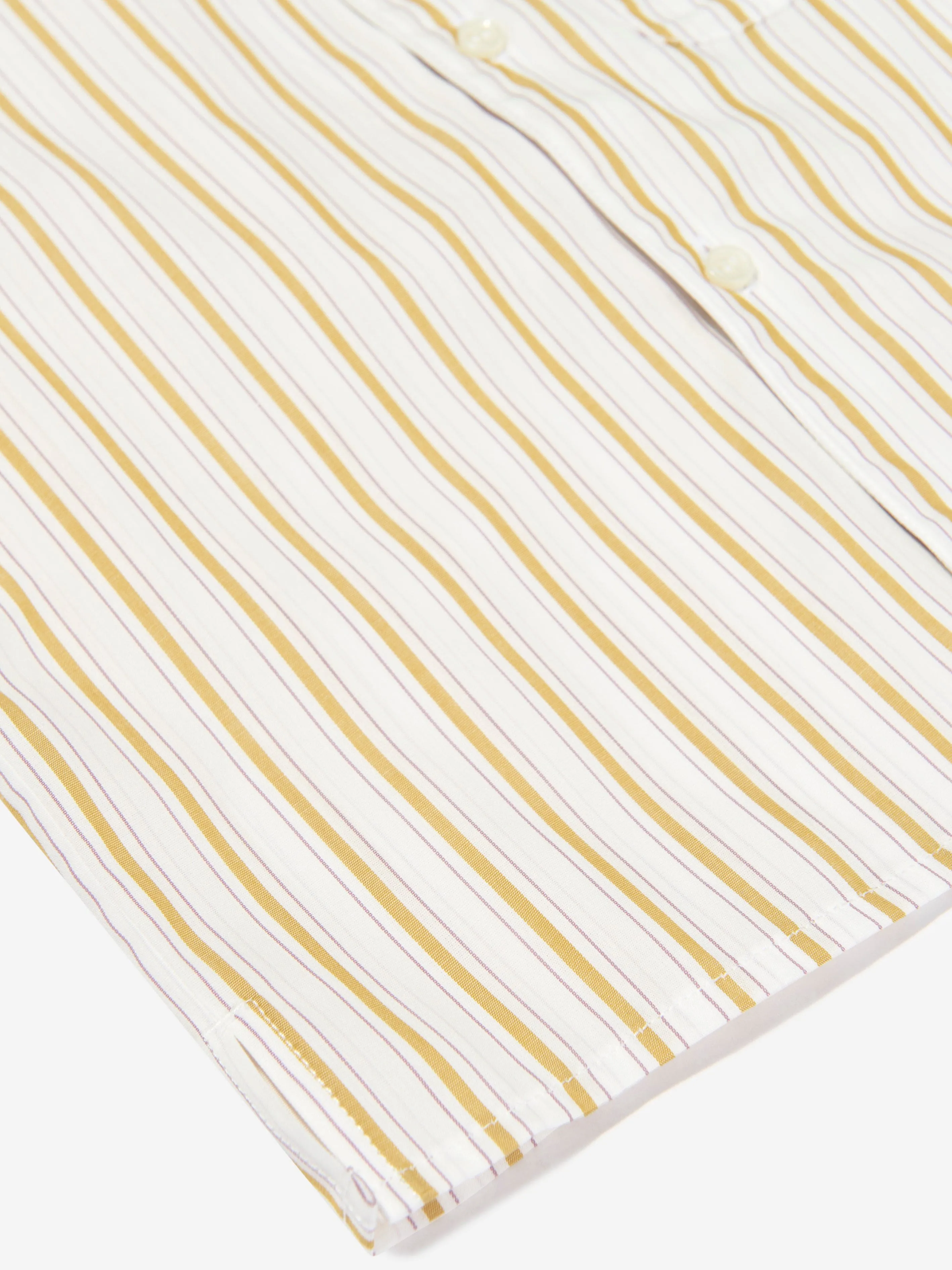 Bonpoint Baby Girls Gestreiftes Gerald Hemd in Beige