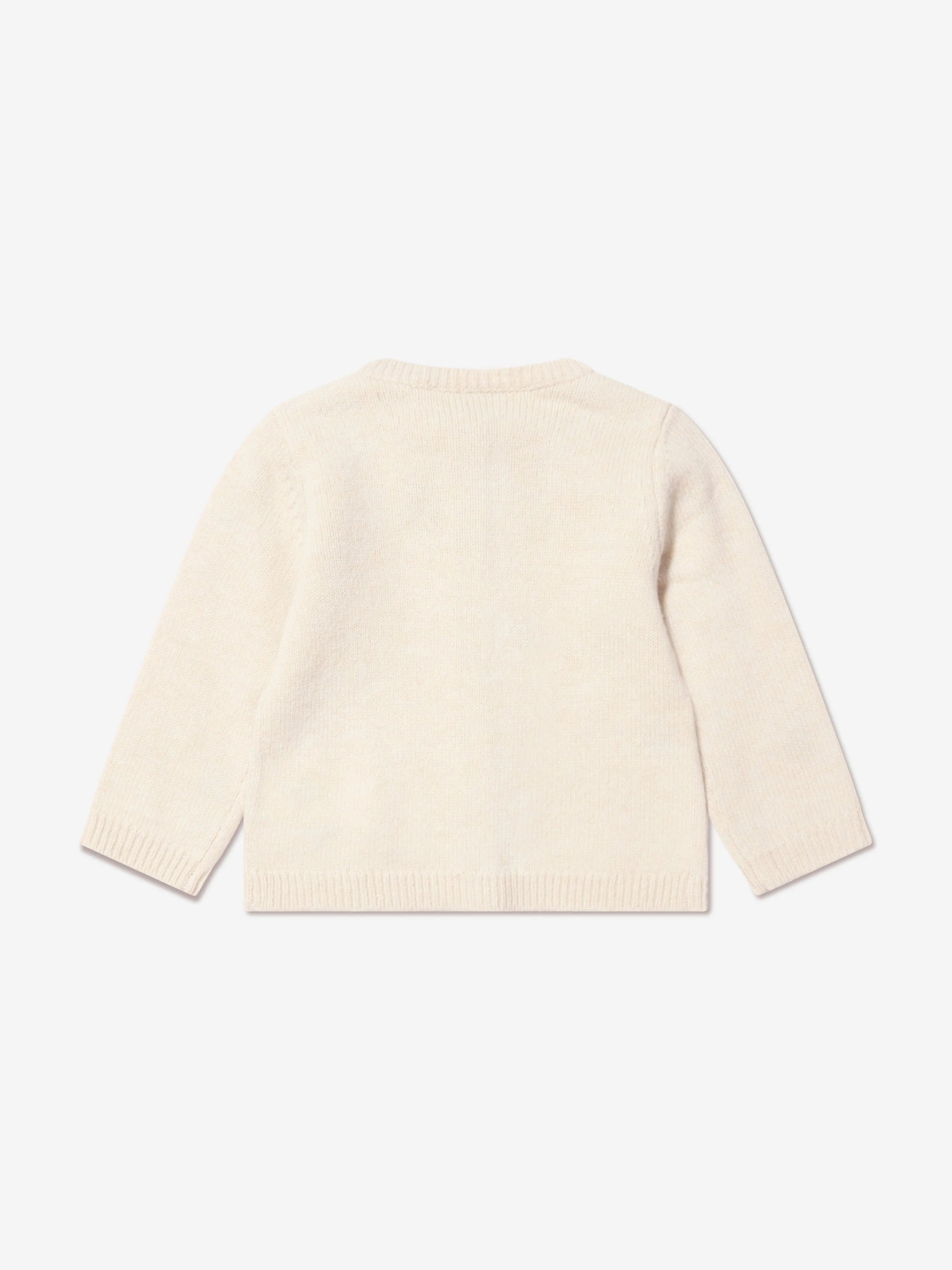 Bonpoint Baby Girls Telnie Wollcardigan in Elfenbein