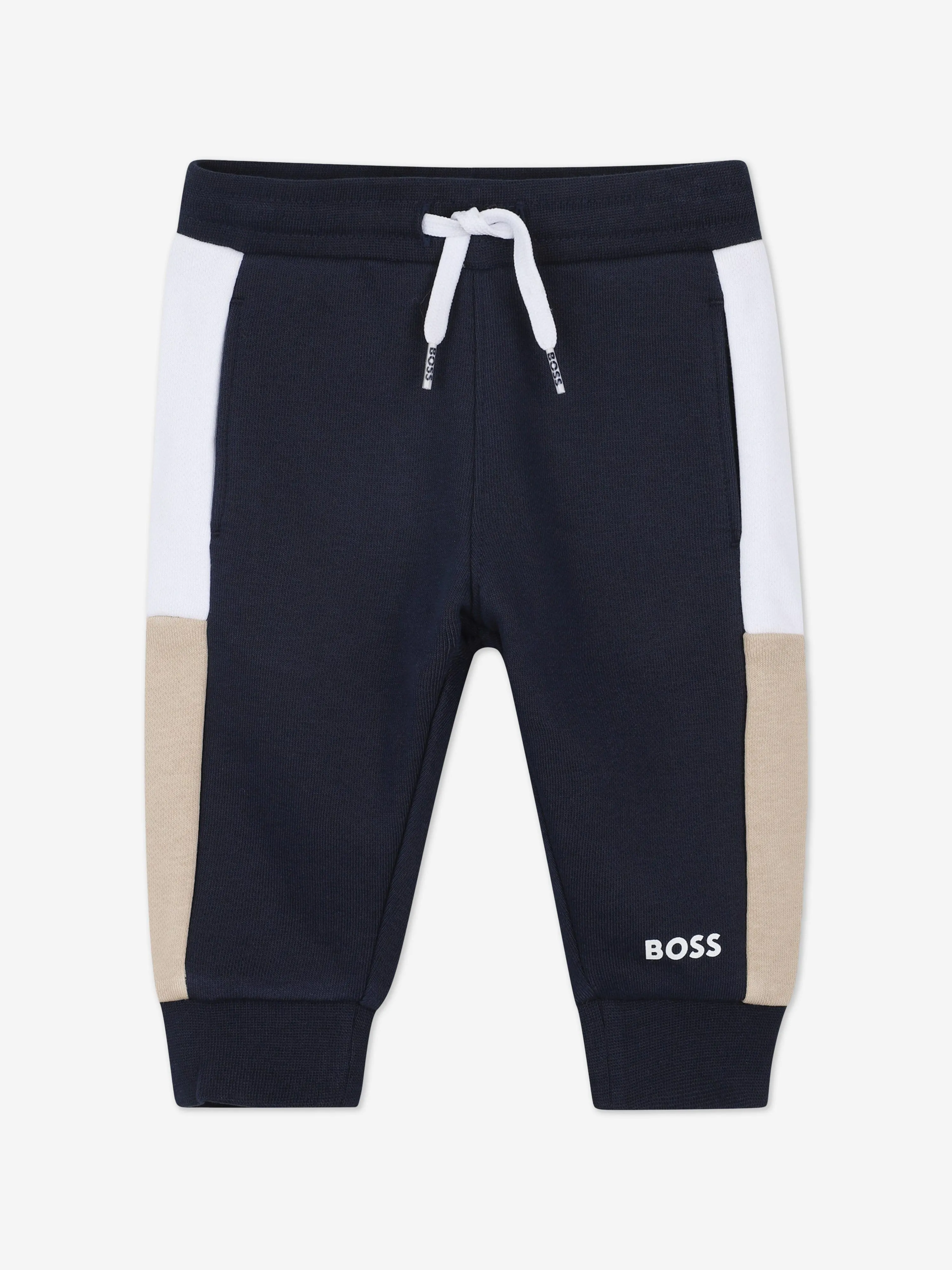 BOSS Baby Boys Colourblock Trainingsanzug in Marineblau