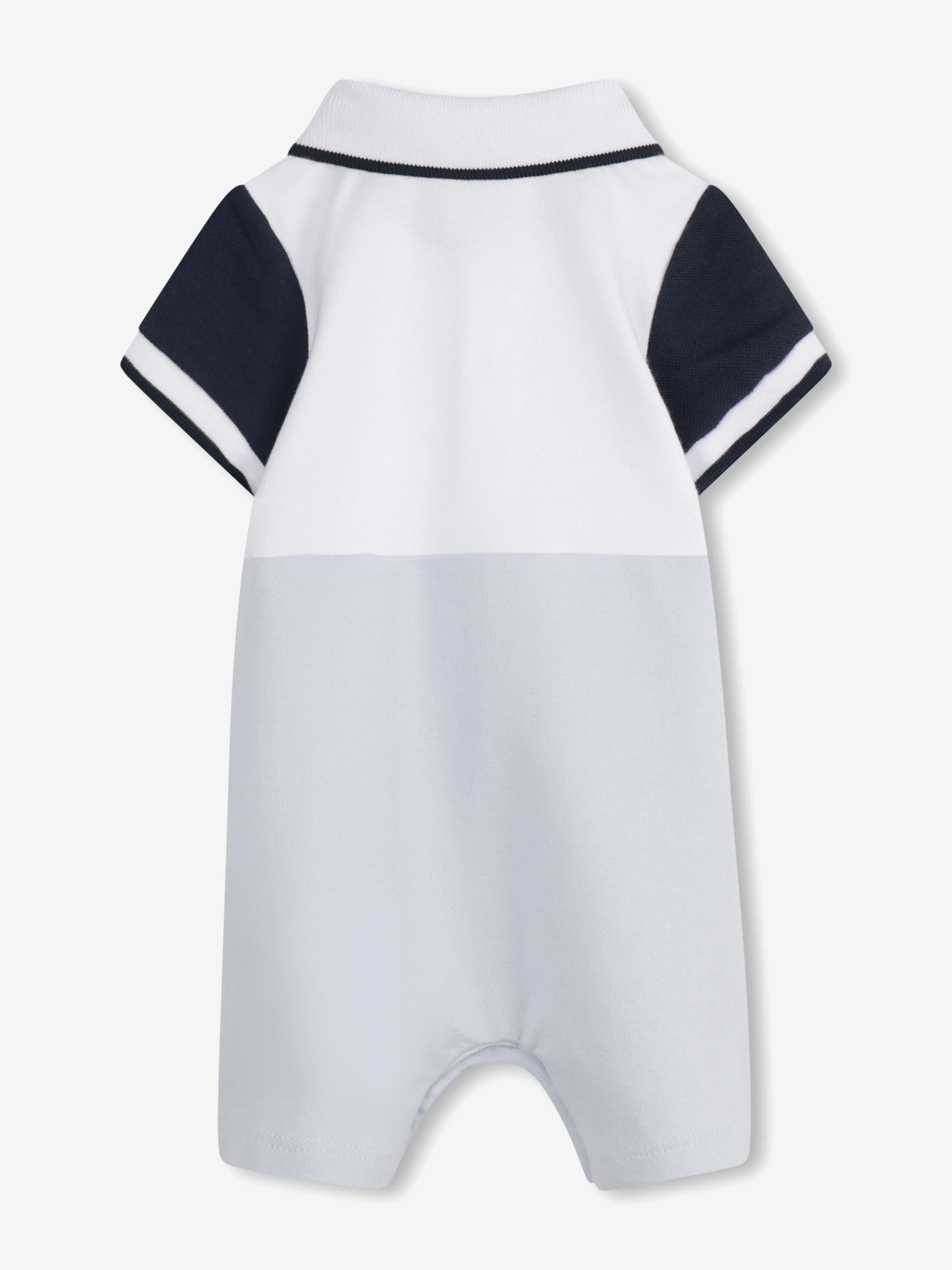 BOSS Baby Boys Logo Print Strampler in Blau