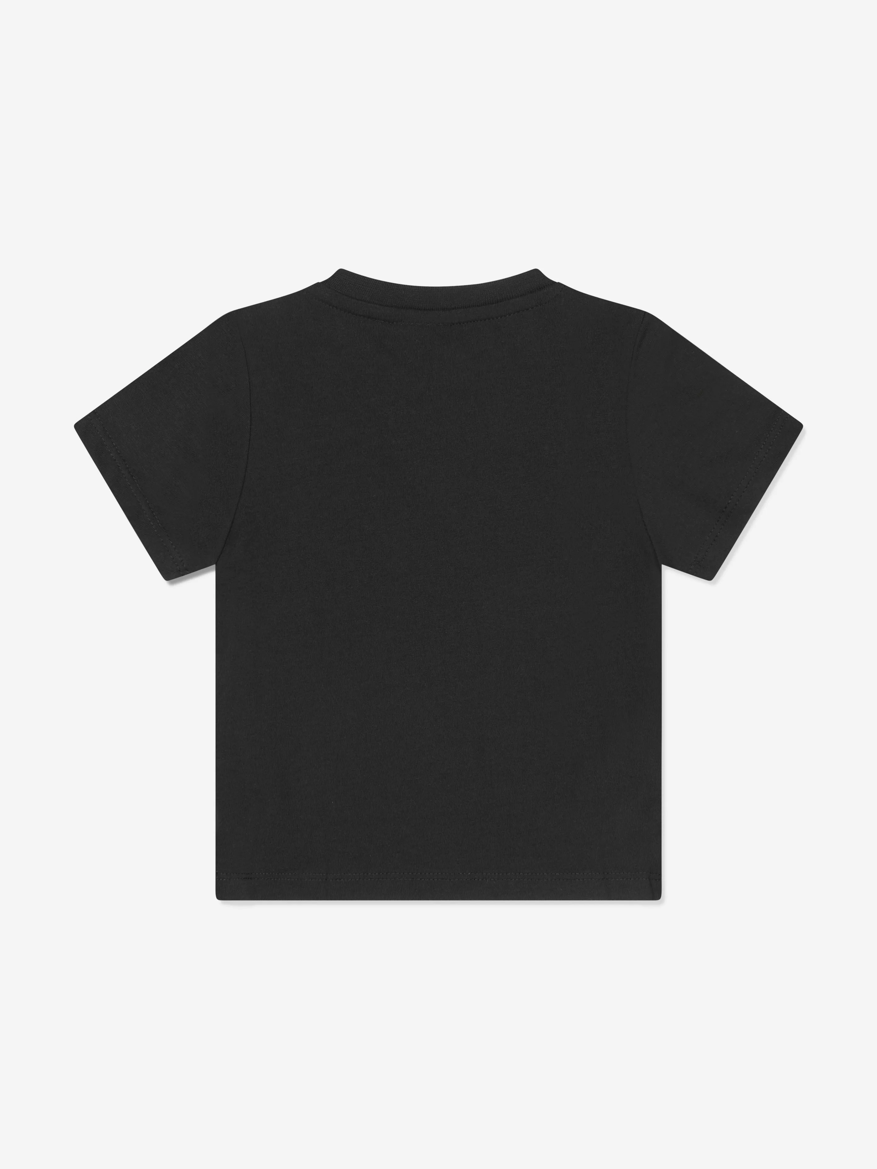 BOSS Baby Boys Logo T-Shirt in Schwarz