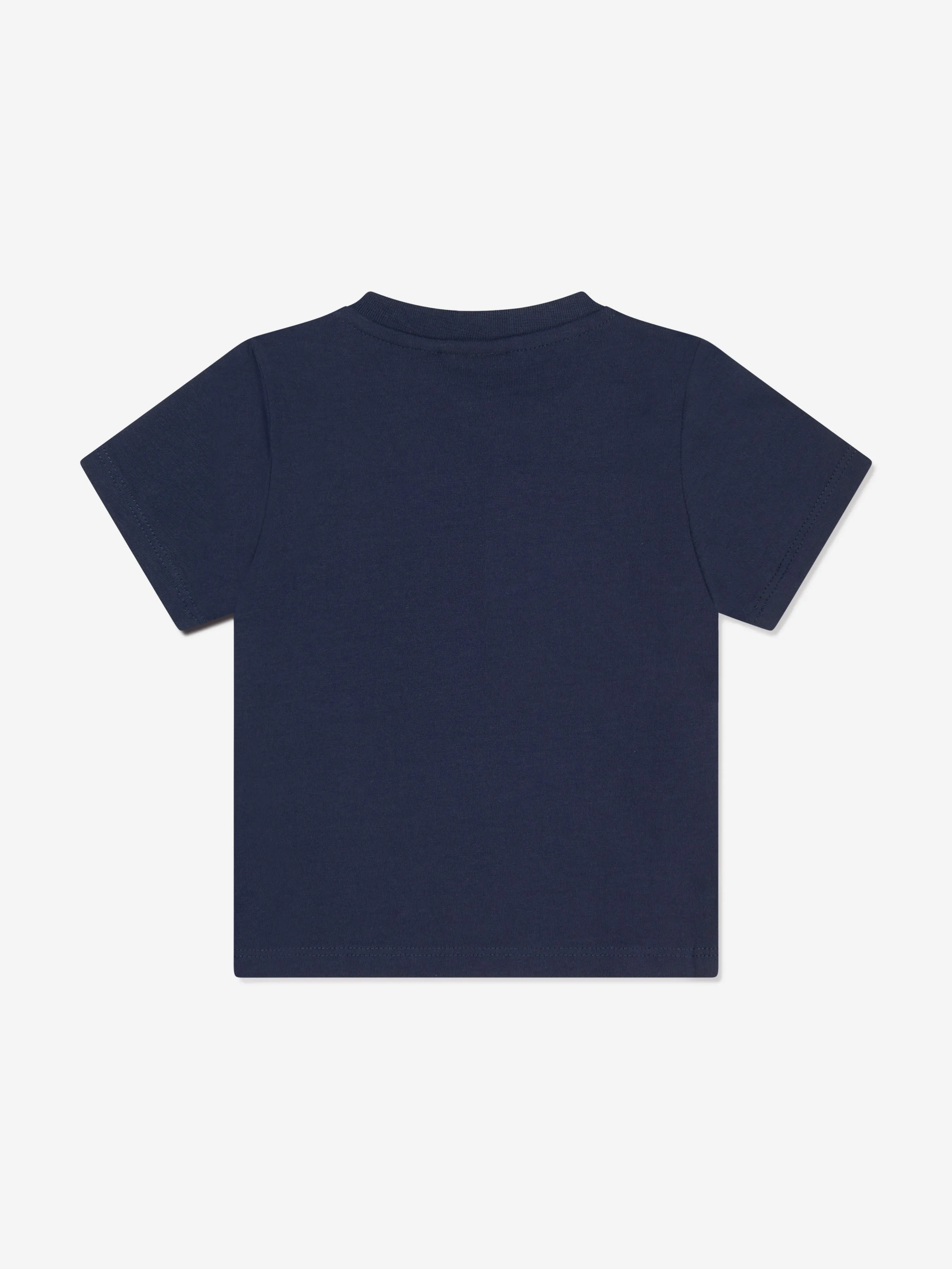 BOSS Baby Boys Logo T-Shirt in Marineblau