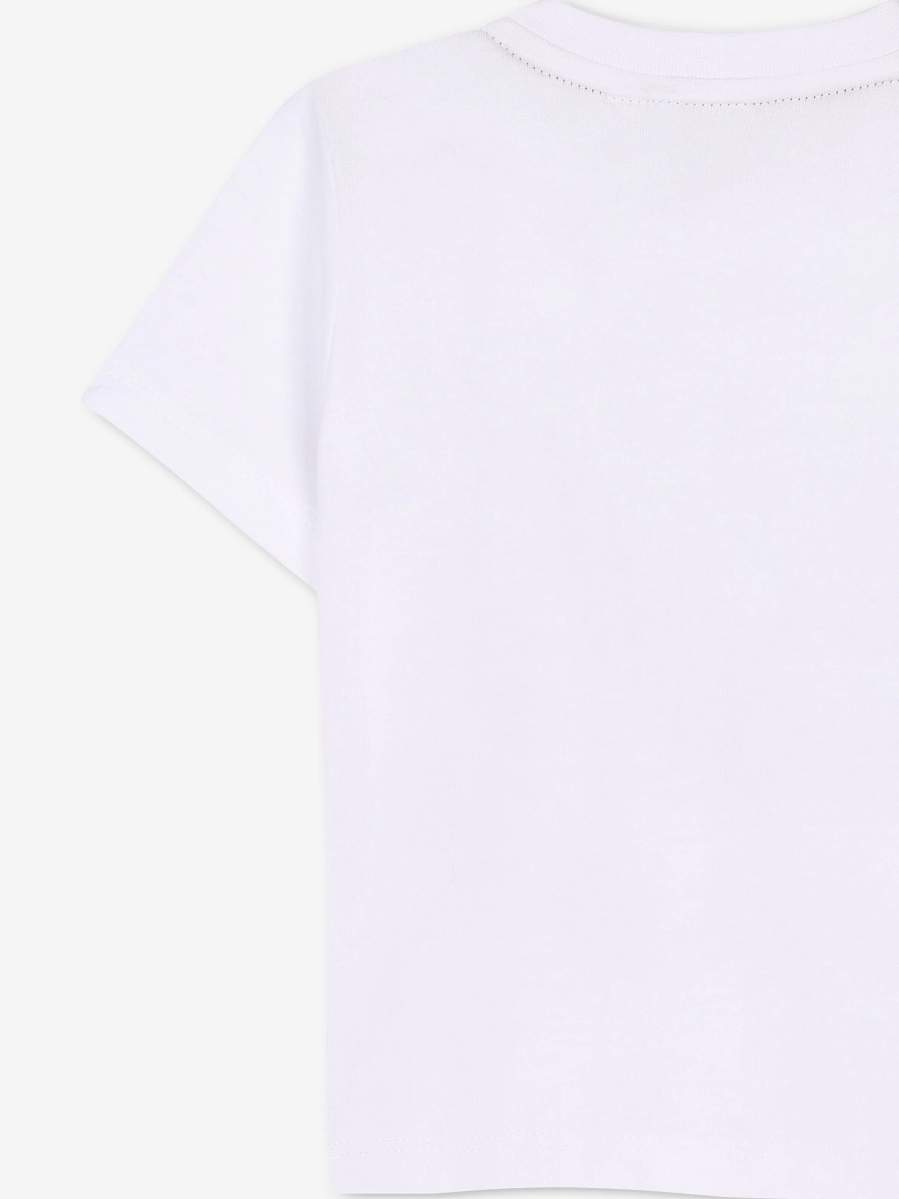 BOSS Baby Boys T-Shirt mit Multi-Logo-Print in Weiß