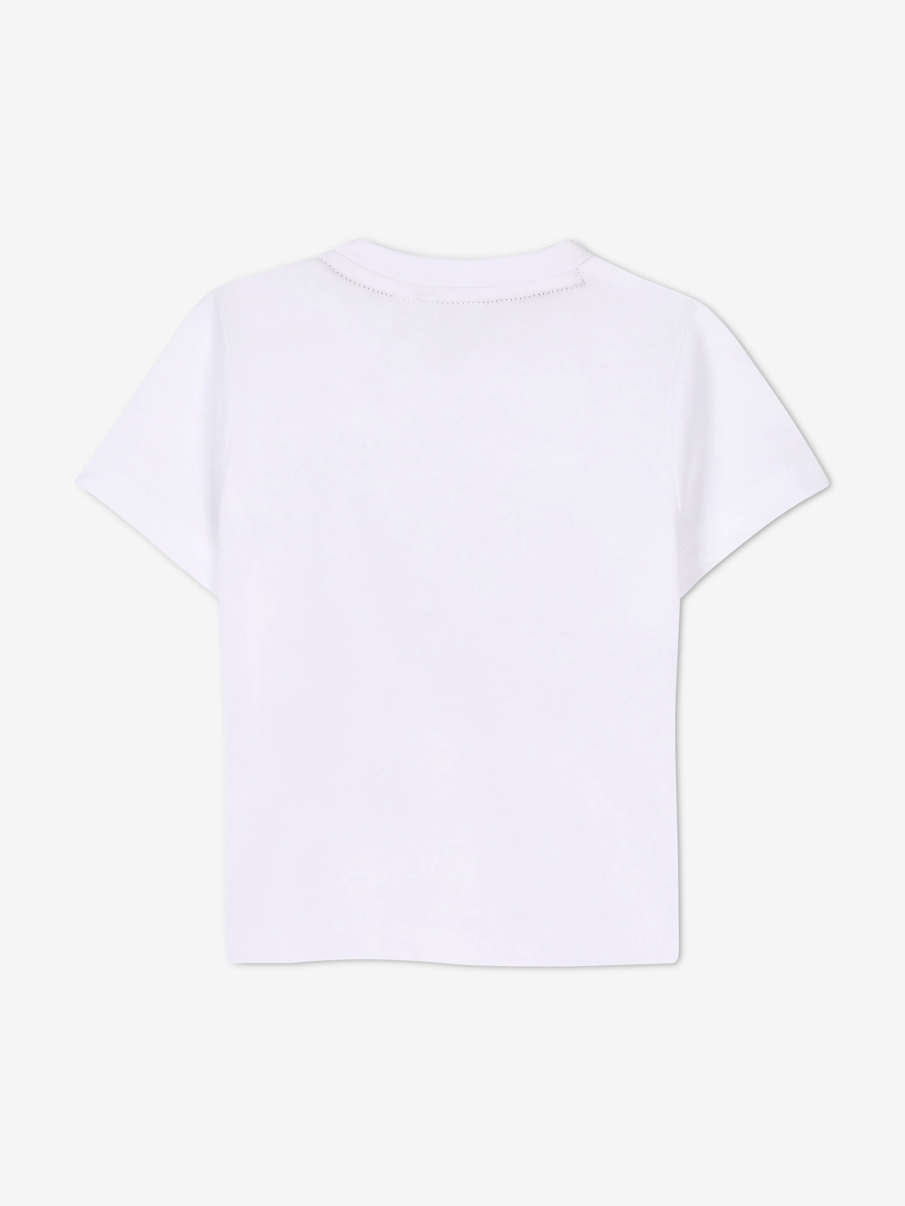 BOSS Baby Boys T-Shirt mit Multi-Logo-Print in Weiß