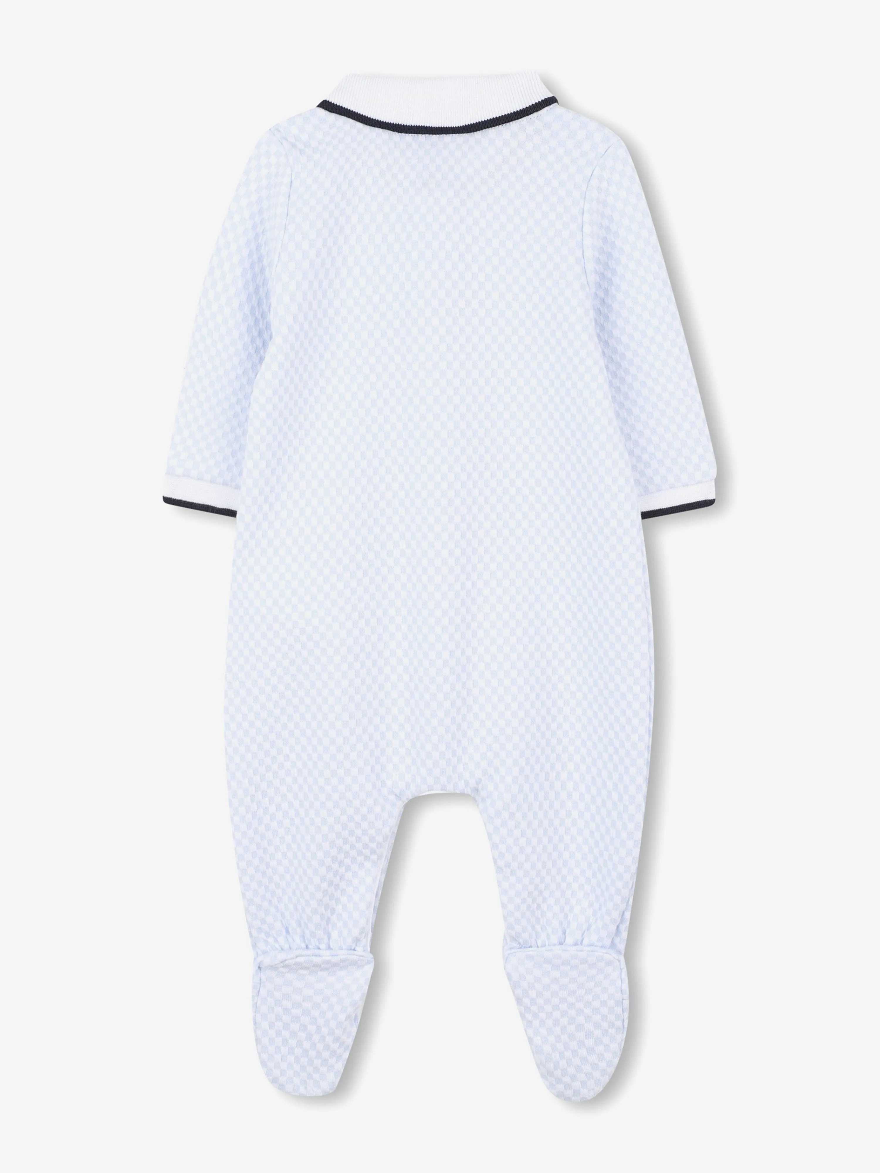 BOSS Baby Jungen Polo-Strampler in Blau