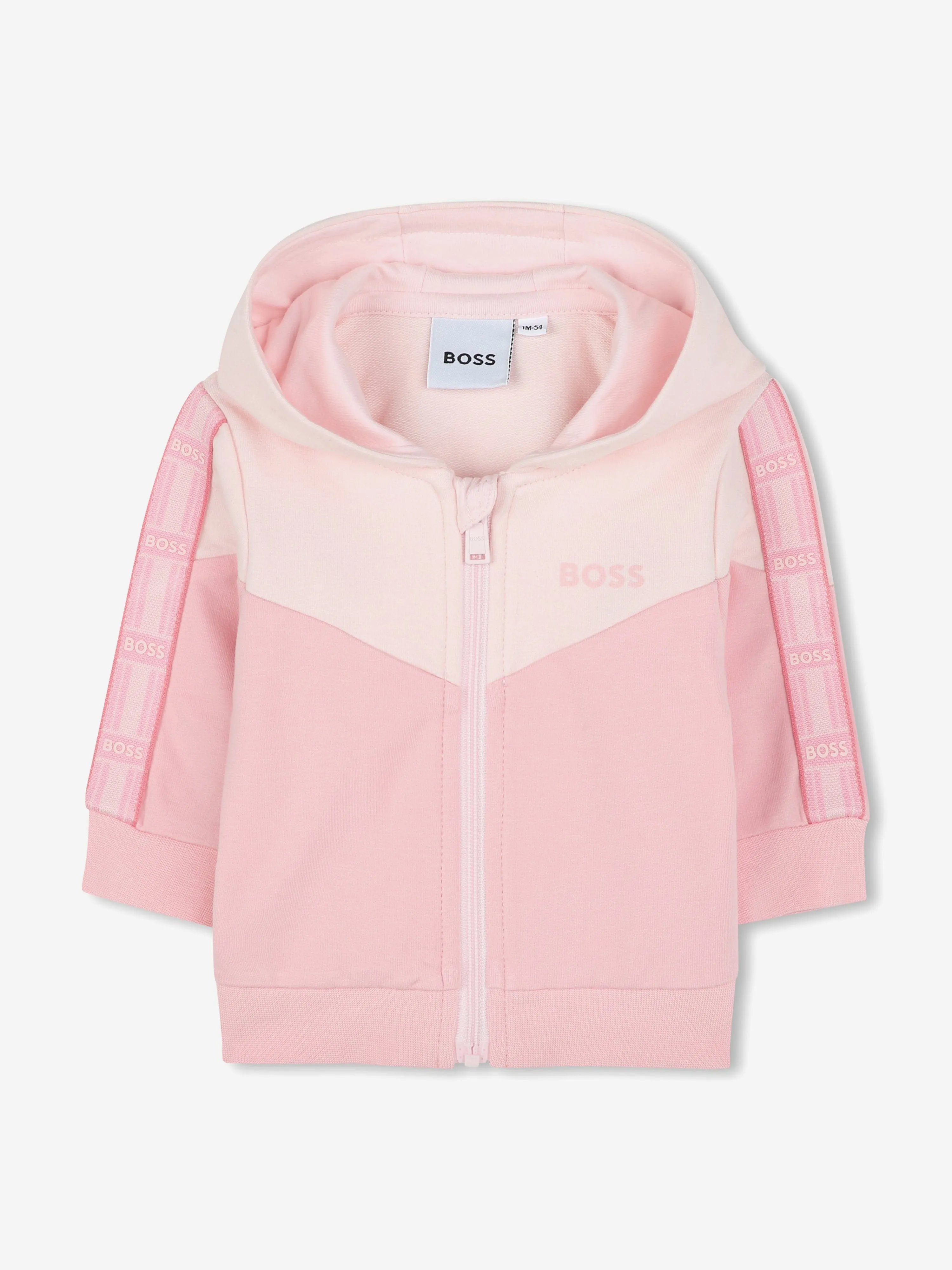 BOSS Baby Girls Tracksuit-Set in Pink