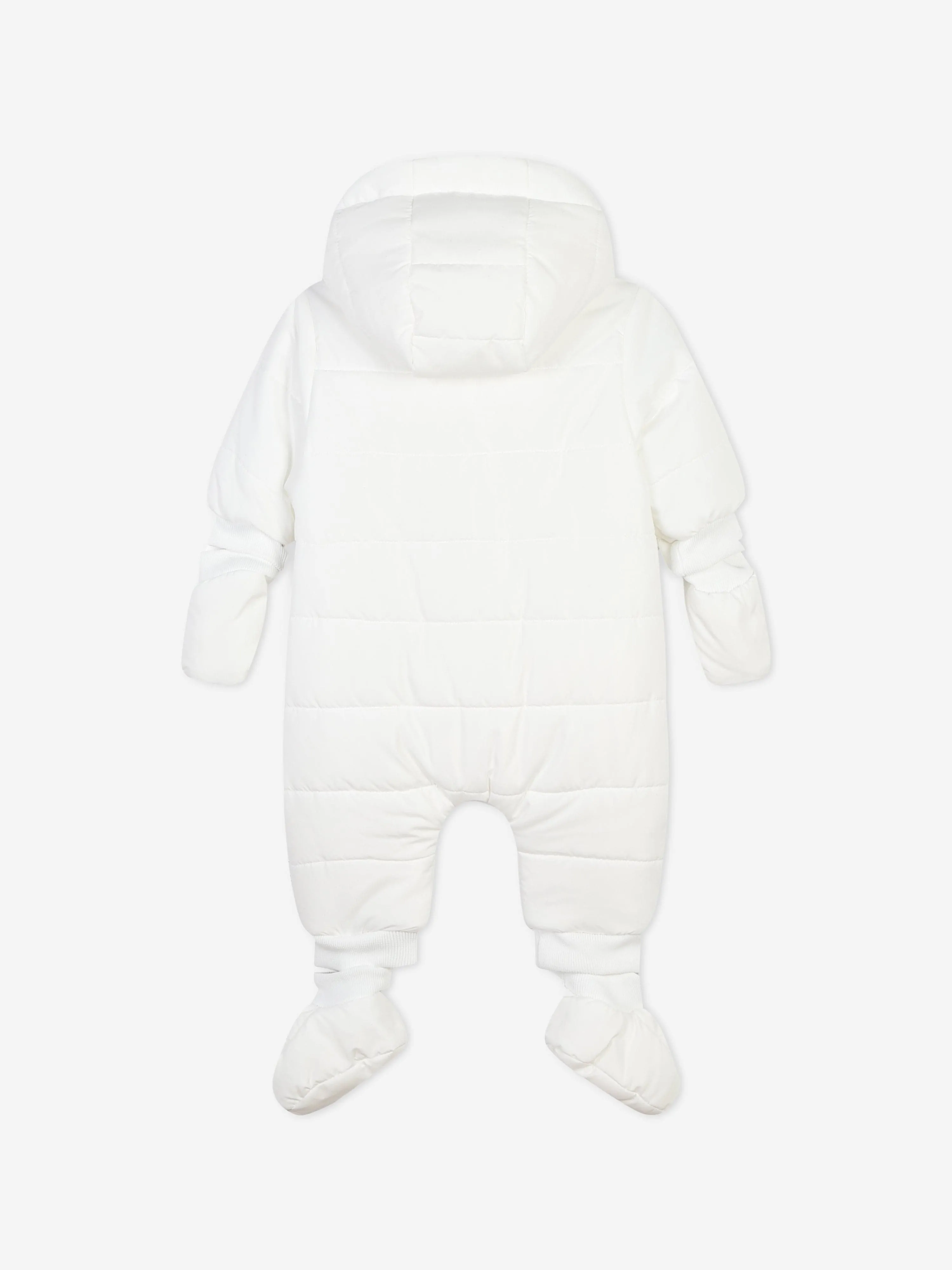 BOSS Baby gefütterter Schneeanzug in Elfenbein