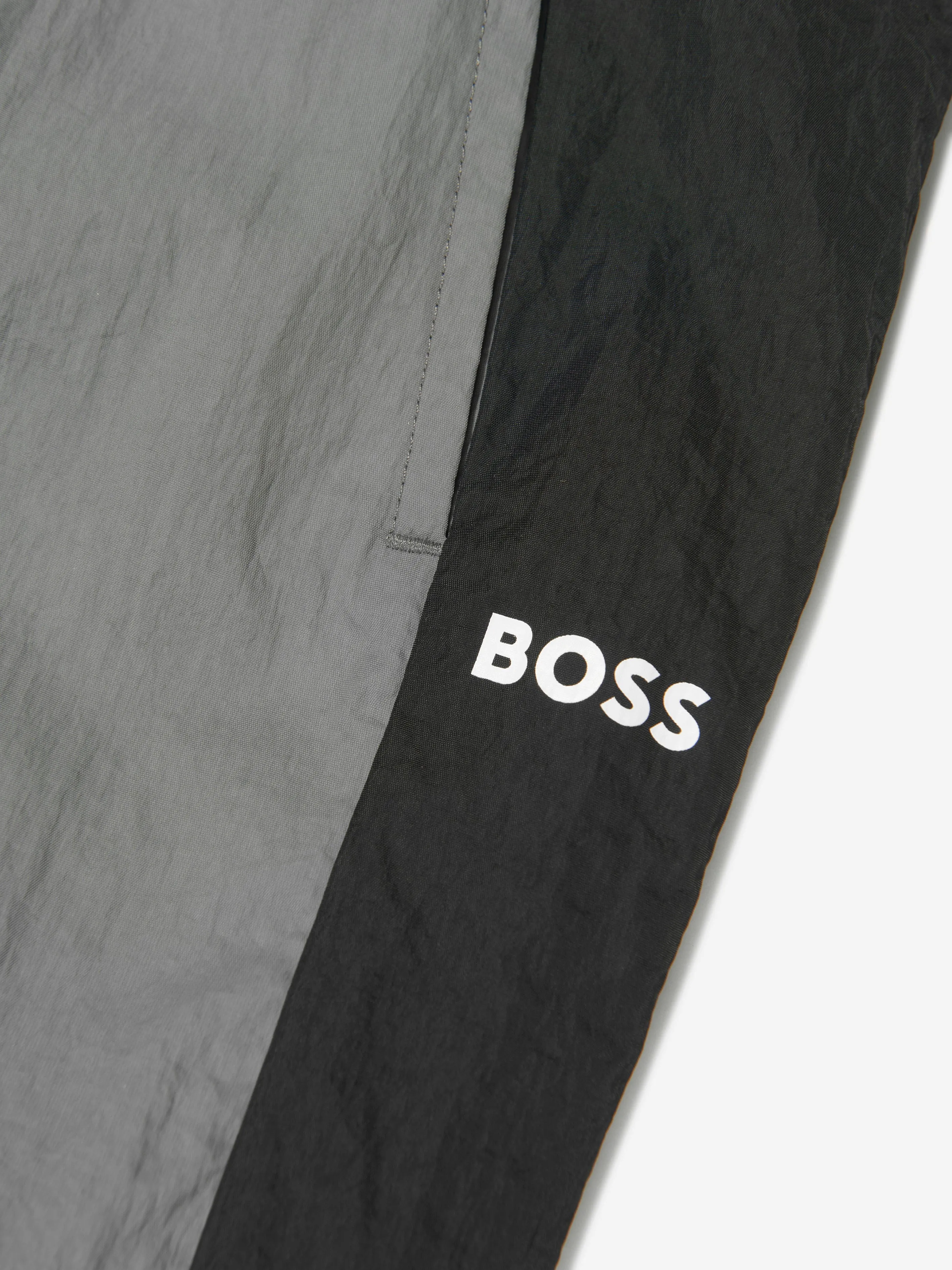 BOSS Boys Trackhose in Grau