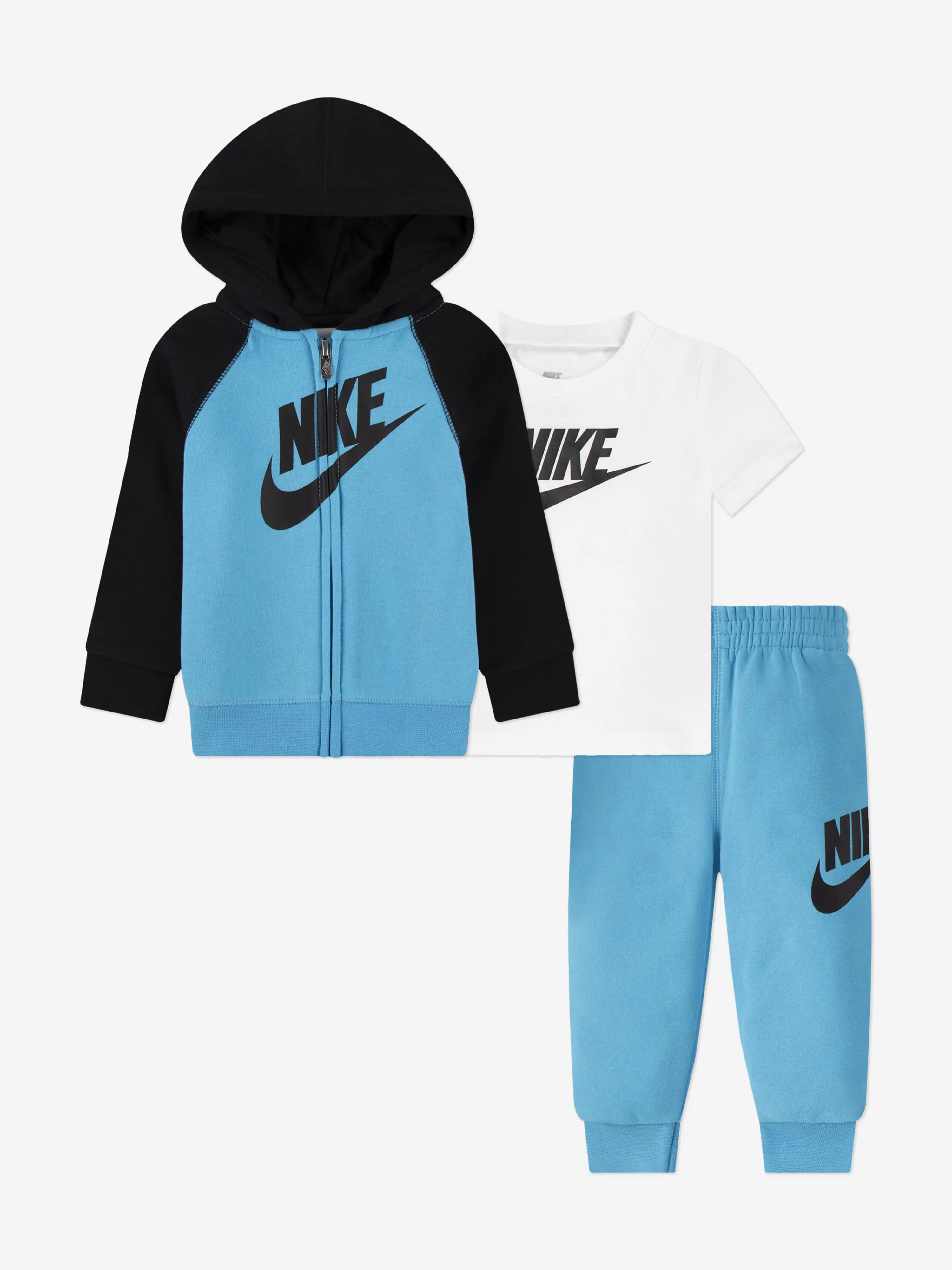 3-teiliger Jogginganzug für Jungen in Blau
