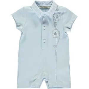 Blauer Jumpsuit für Jungen