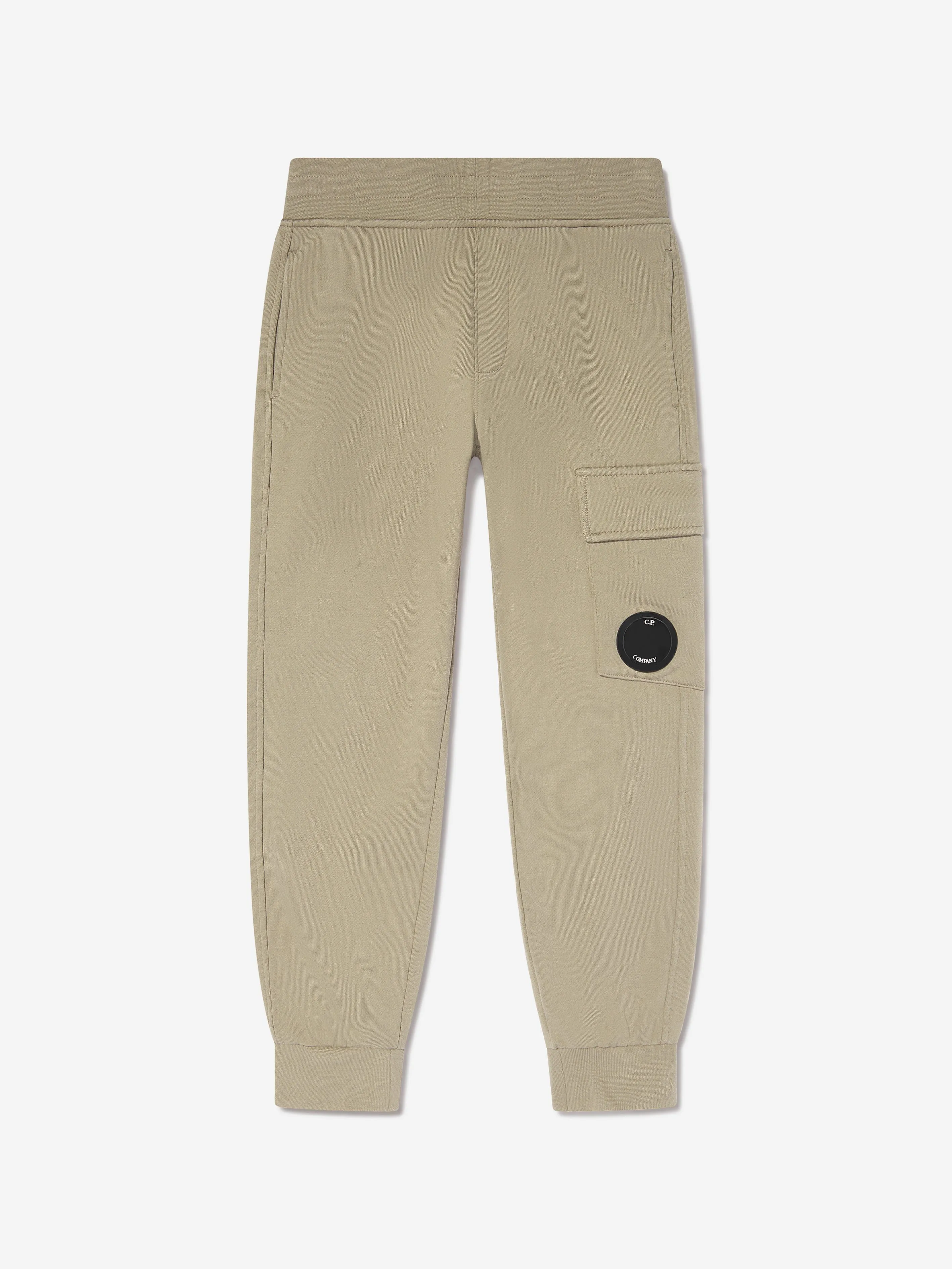 Jungen Lens Pocket Joggerhose in Beige