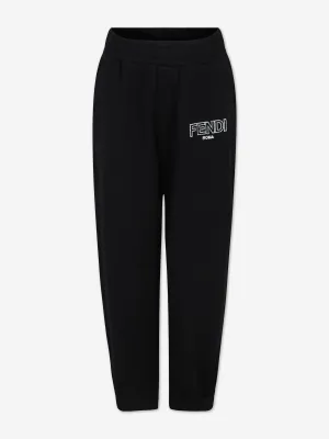Jogginghose mit Logo für Jungen in Schwarz