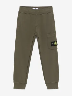 Jogginghose mit Logo für Jungen in Grün