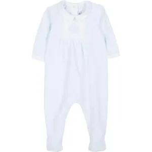 Blassblaues Baby-Overalls für Jungen