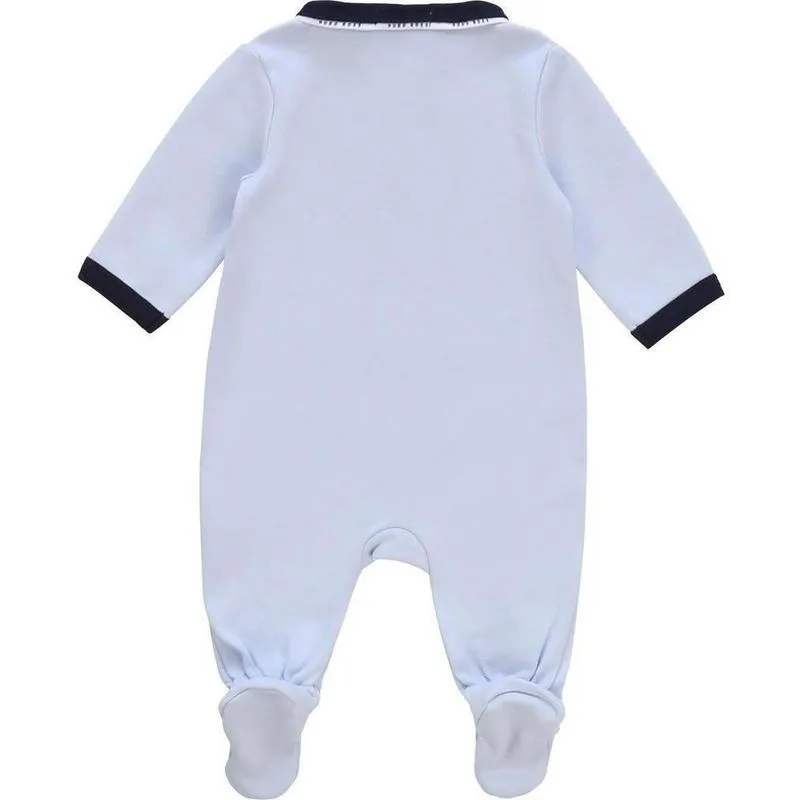 Jungen Hellblauer Babybody