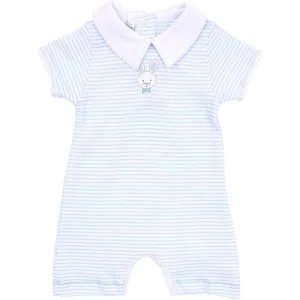 Jungen Hellblau Gestreiftes Shortie