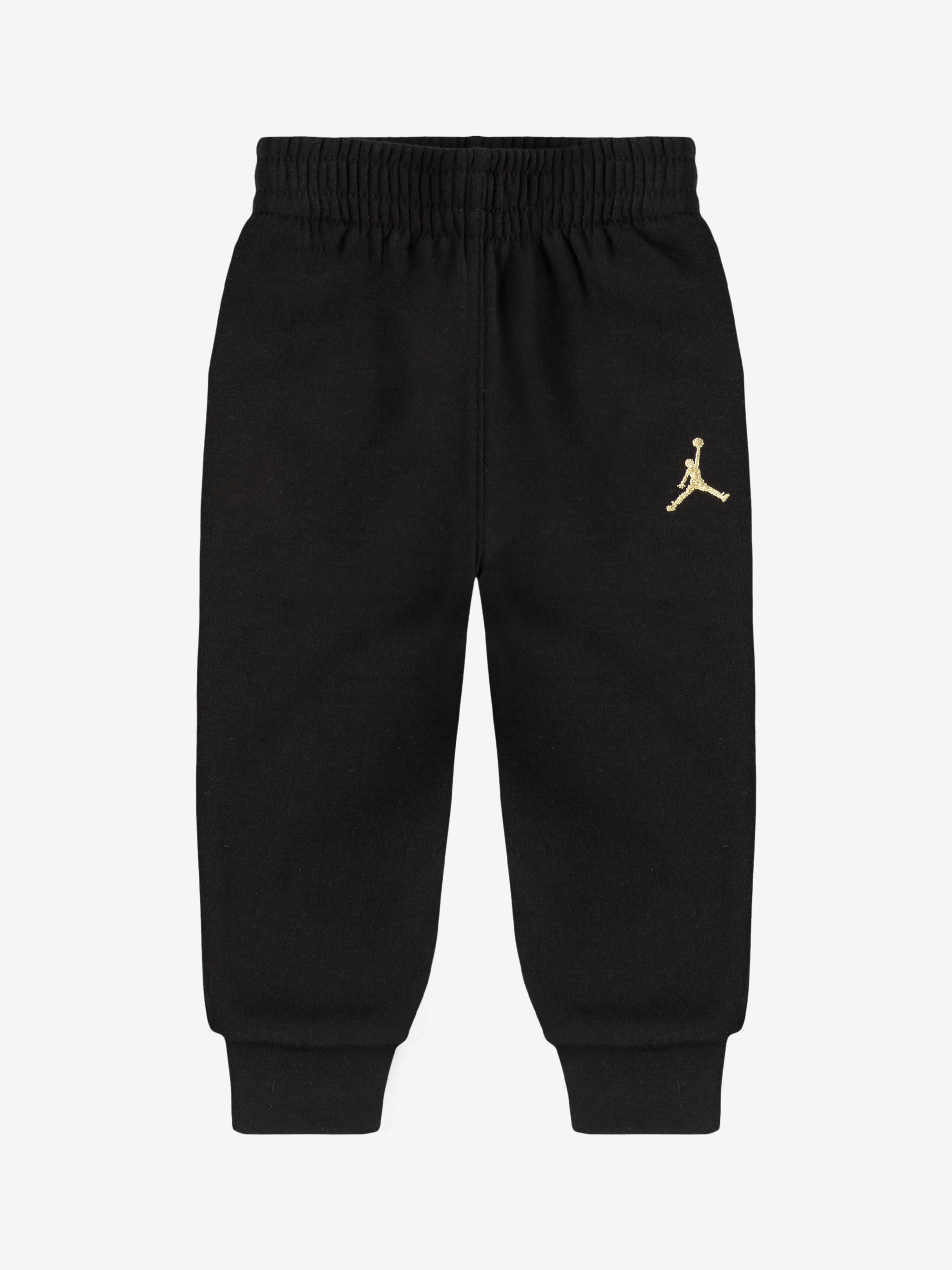Jungs sehen mich im schwarzen Glanz-Tracksuit
