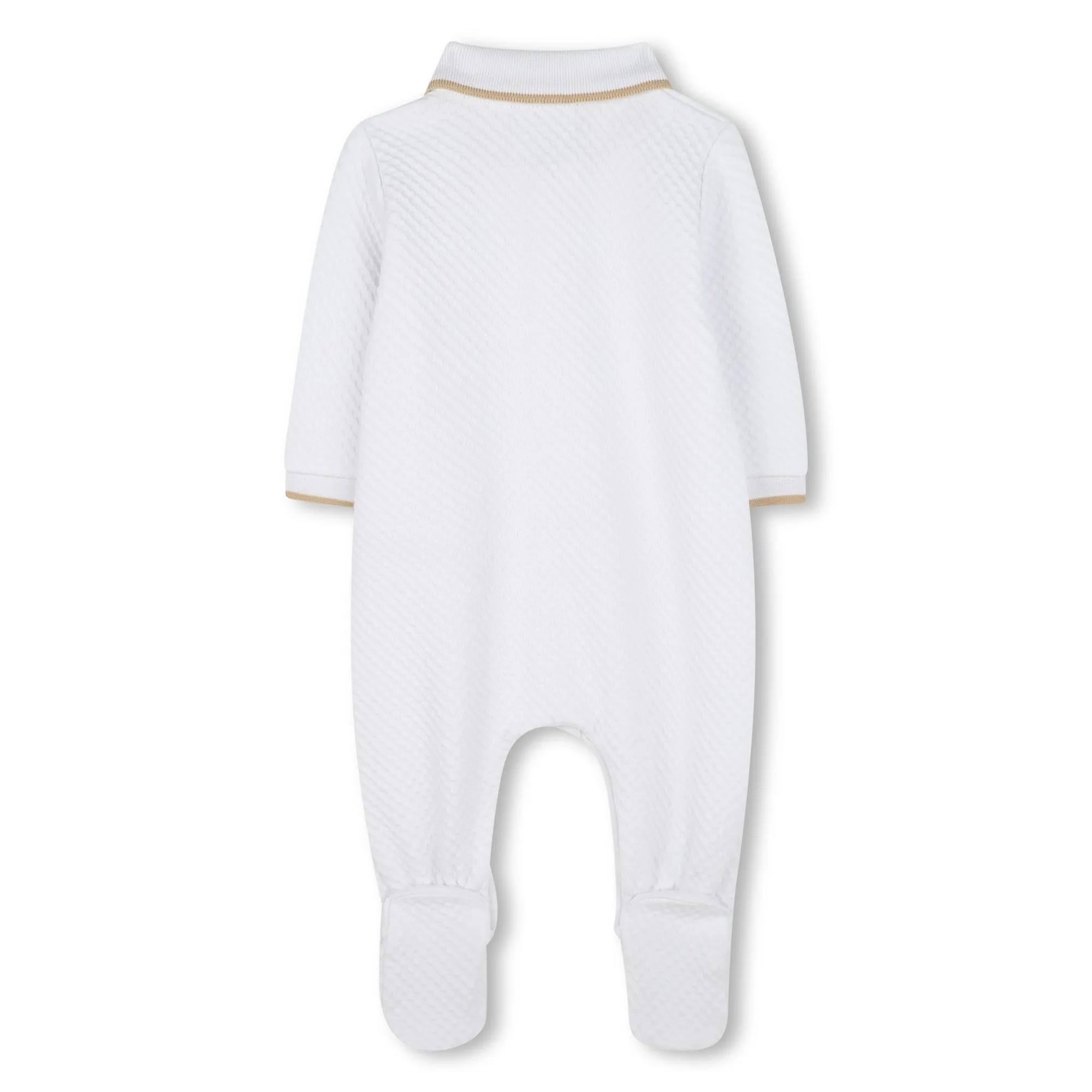Weißer Babybody für Jungen