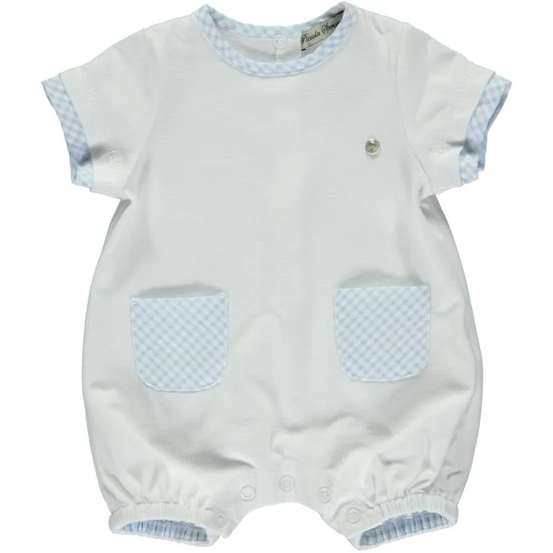 Weißer Jumpsuit für Jungen