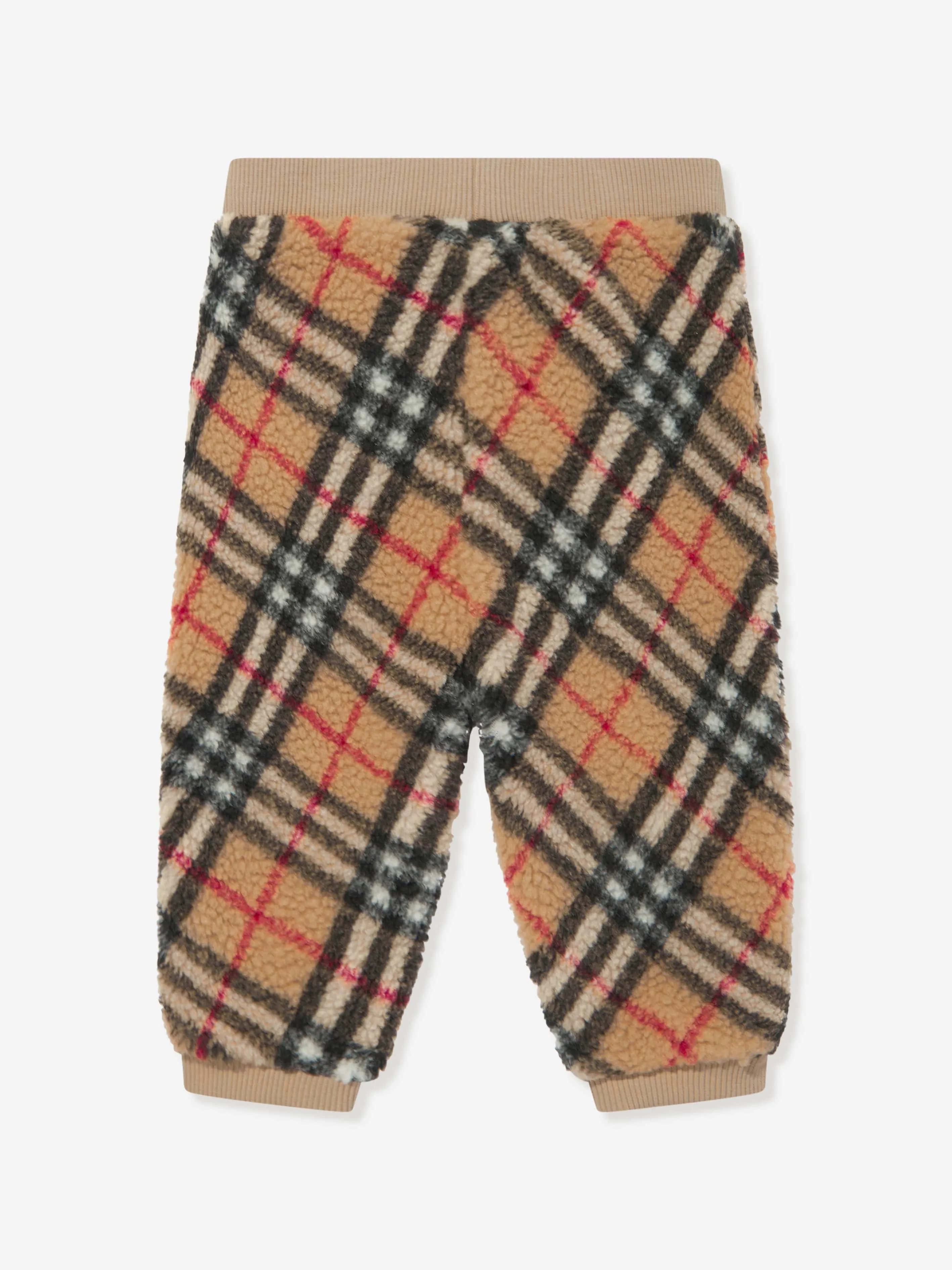 Burberry Baby Boys Archive Check Edgar Joggerhose in Beige