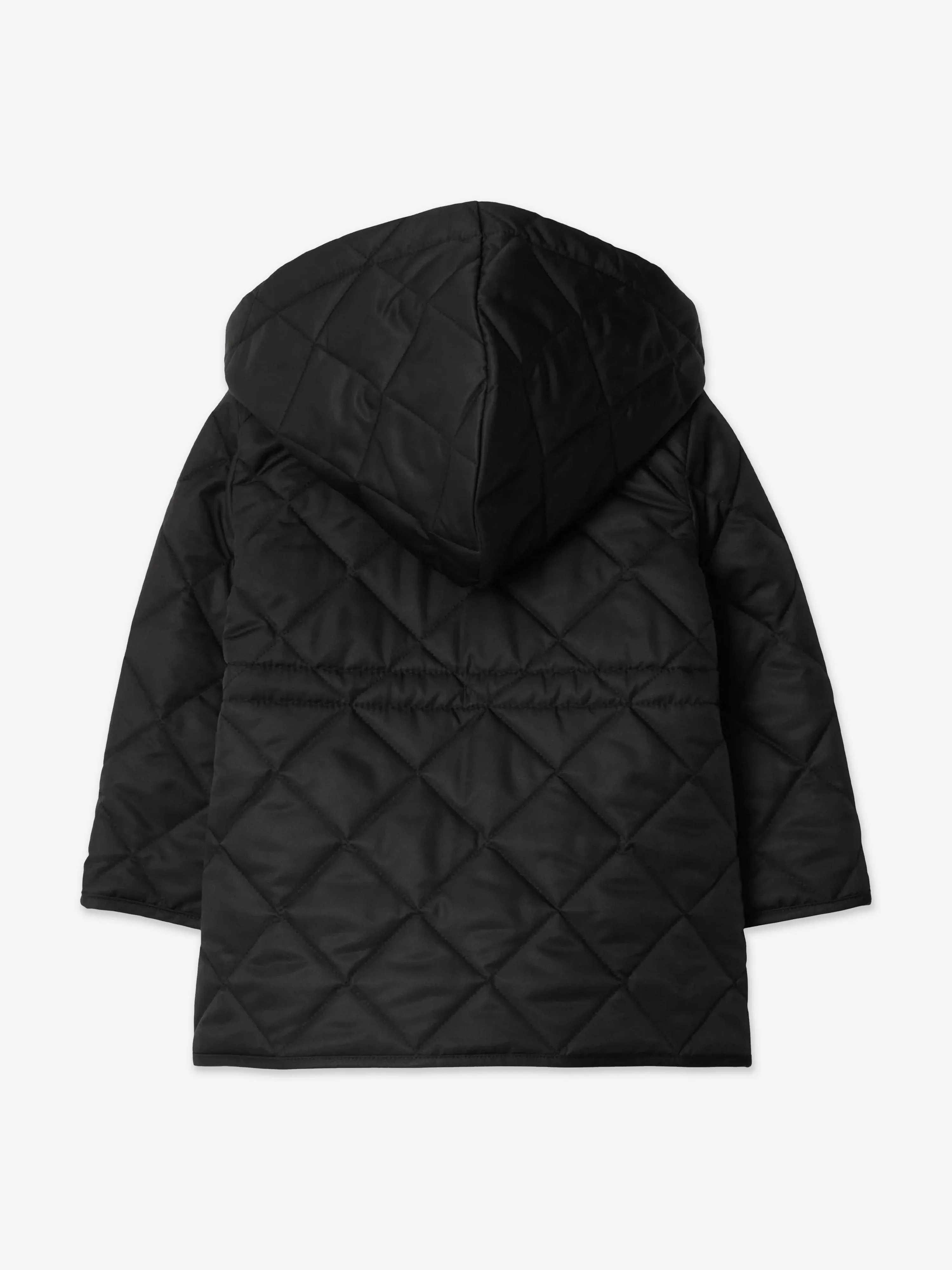 Burberry Baby Boys Mini Rowan Steppjacke in Schwarz