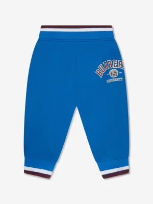 Burberry Baby Boys Sidney College Joggerhose in Blau
