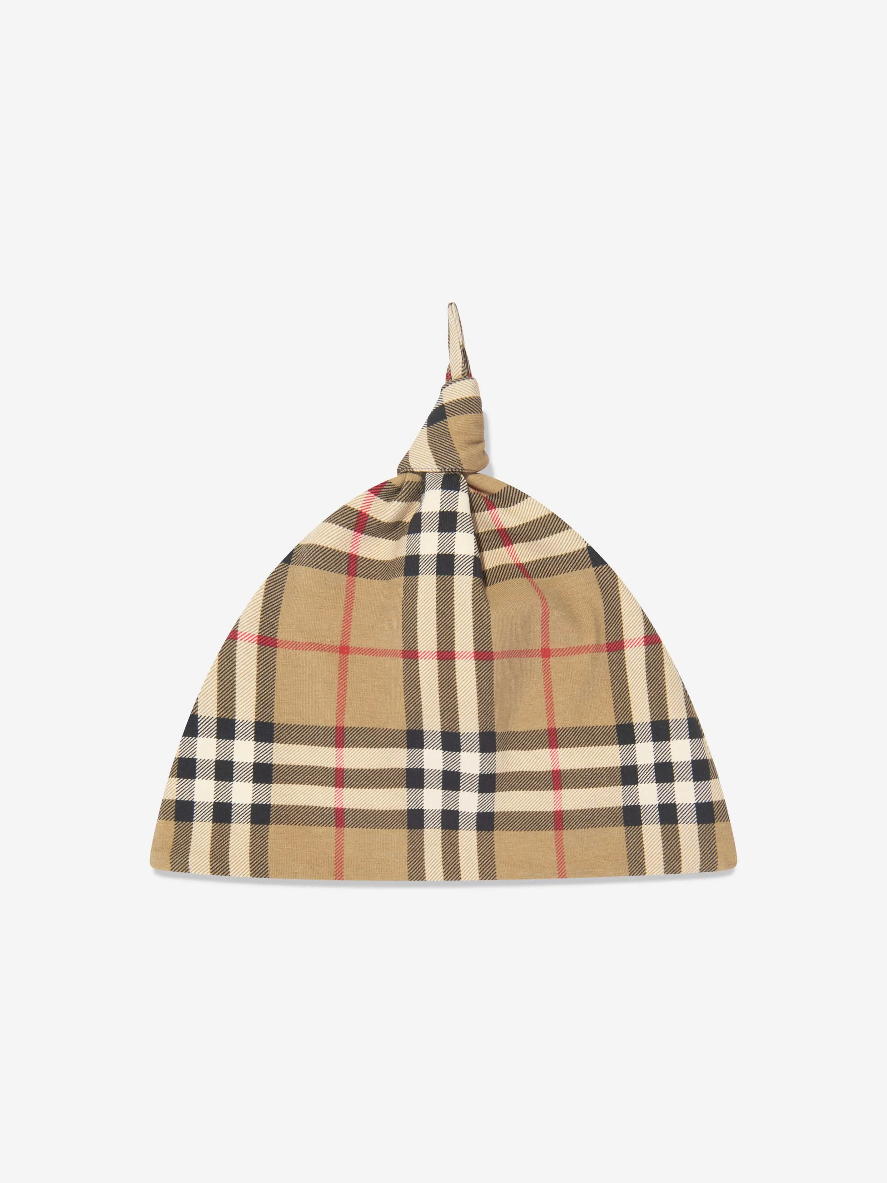 Burberry Baby Claude Strampler-Set im Archive Beige Check