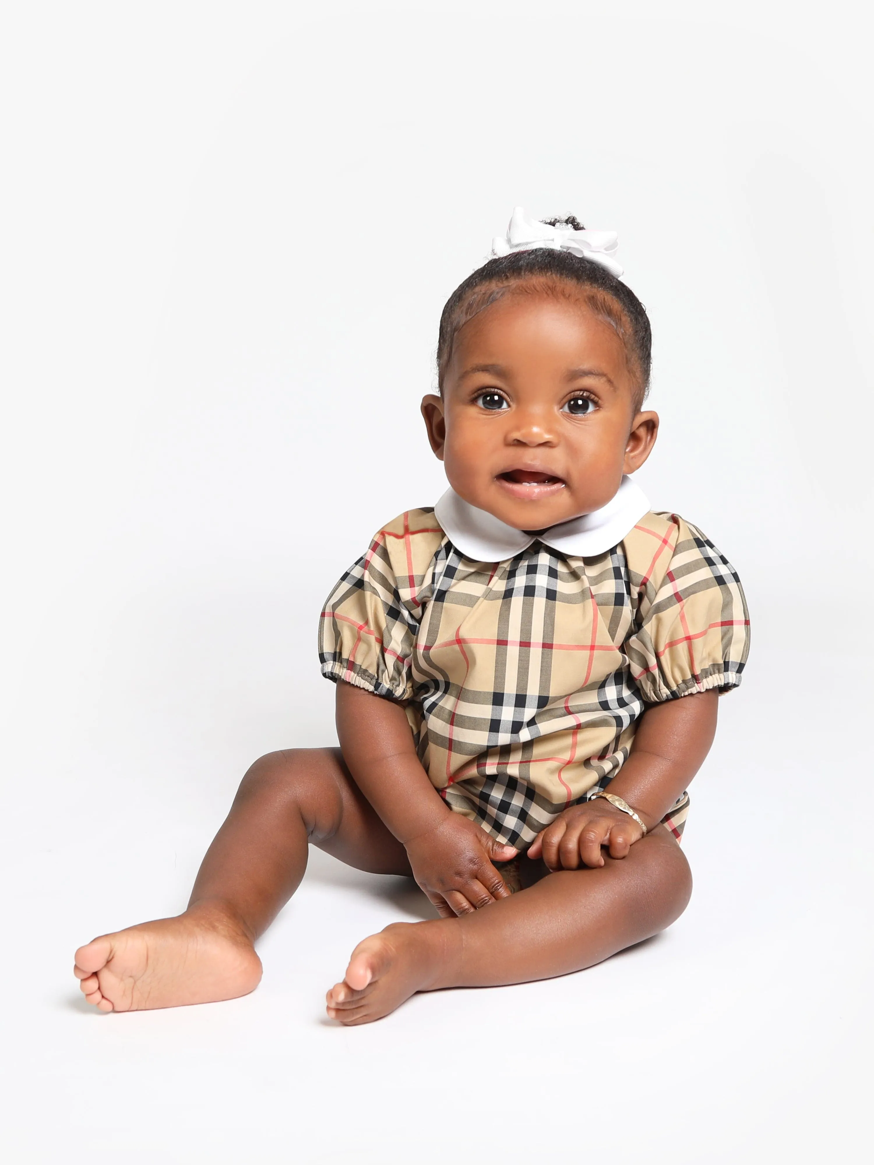 Burberry Baby Odessa Body in Archiv-Beige-Karo