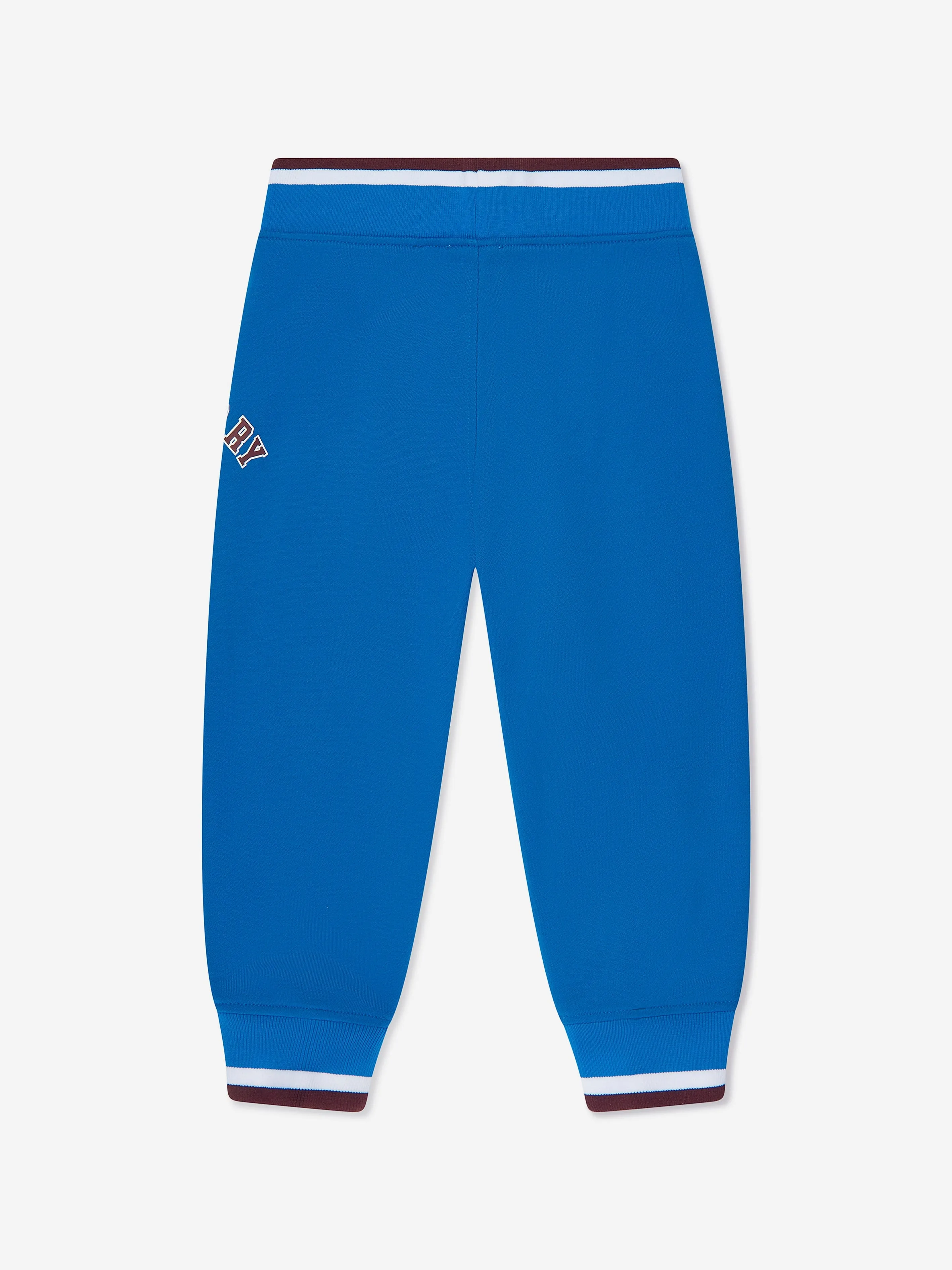 Burberry Boys Sidney College Joggerhose in Blau