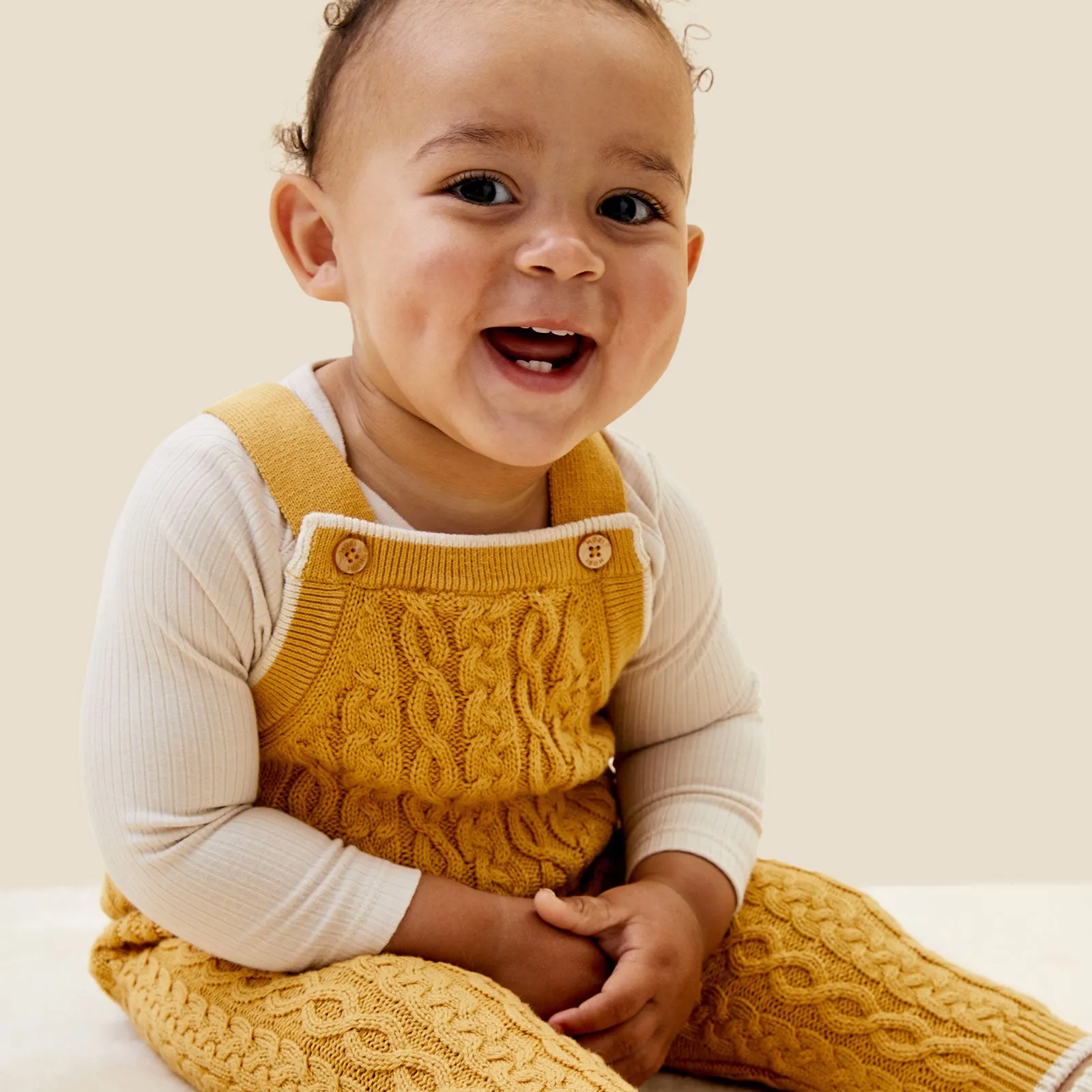 Strick-Overall & Body-Outfit