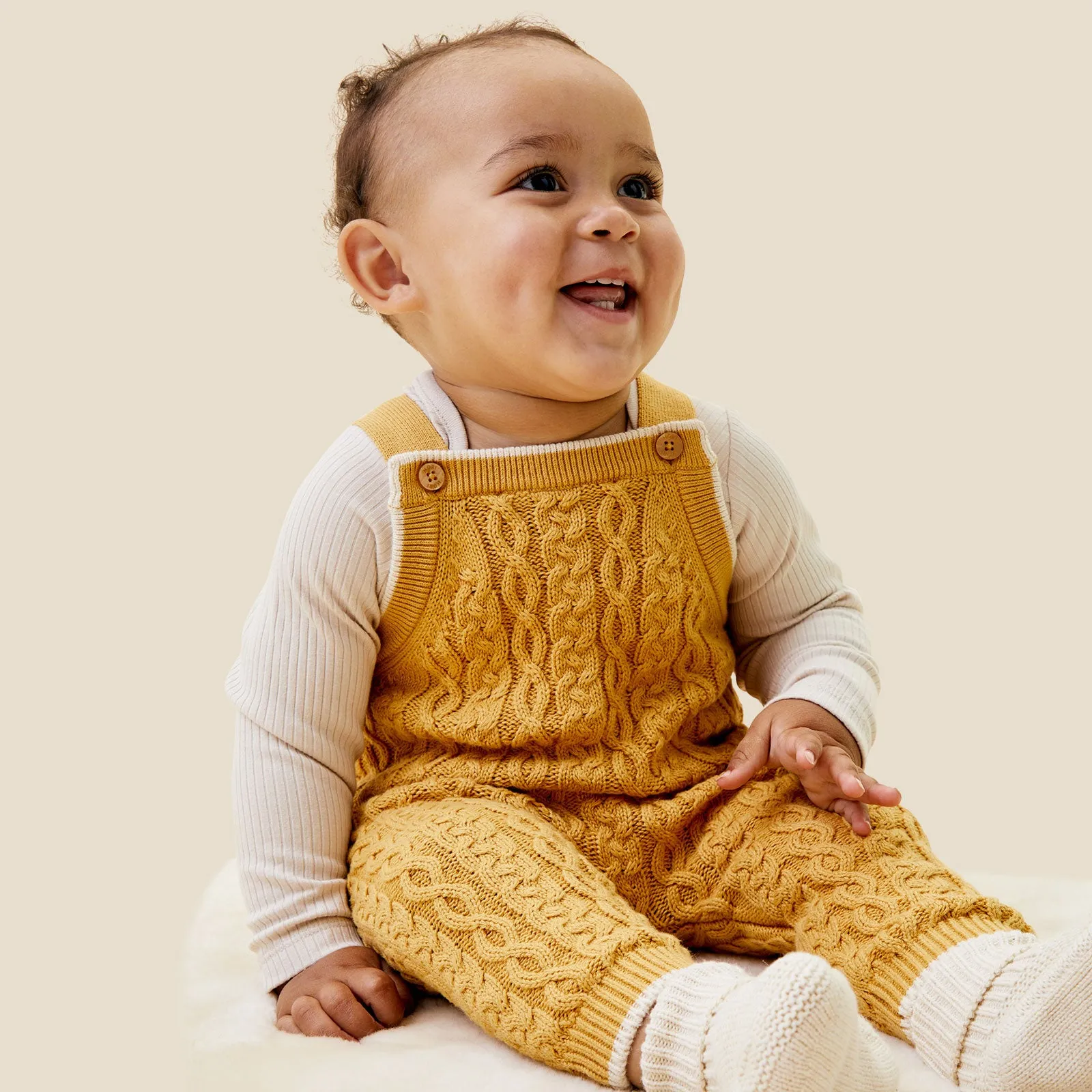 Strick-Overall & Body-Outfit
